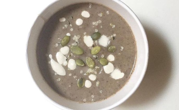 レシピ提供 Tamari Mushroom Soup