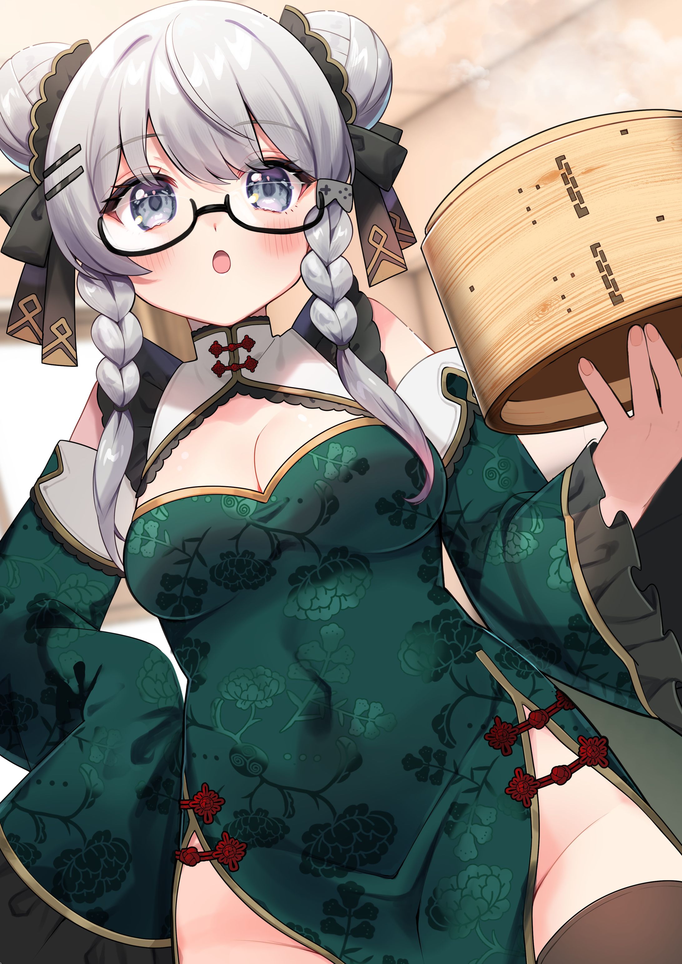 楠陰ミクサ様誕生日記念イラスト（頭身／SD)-1