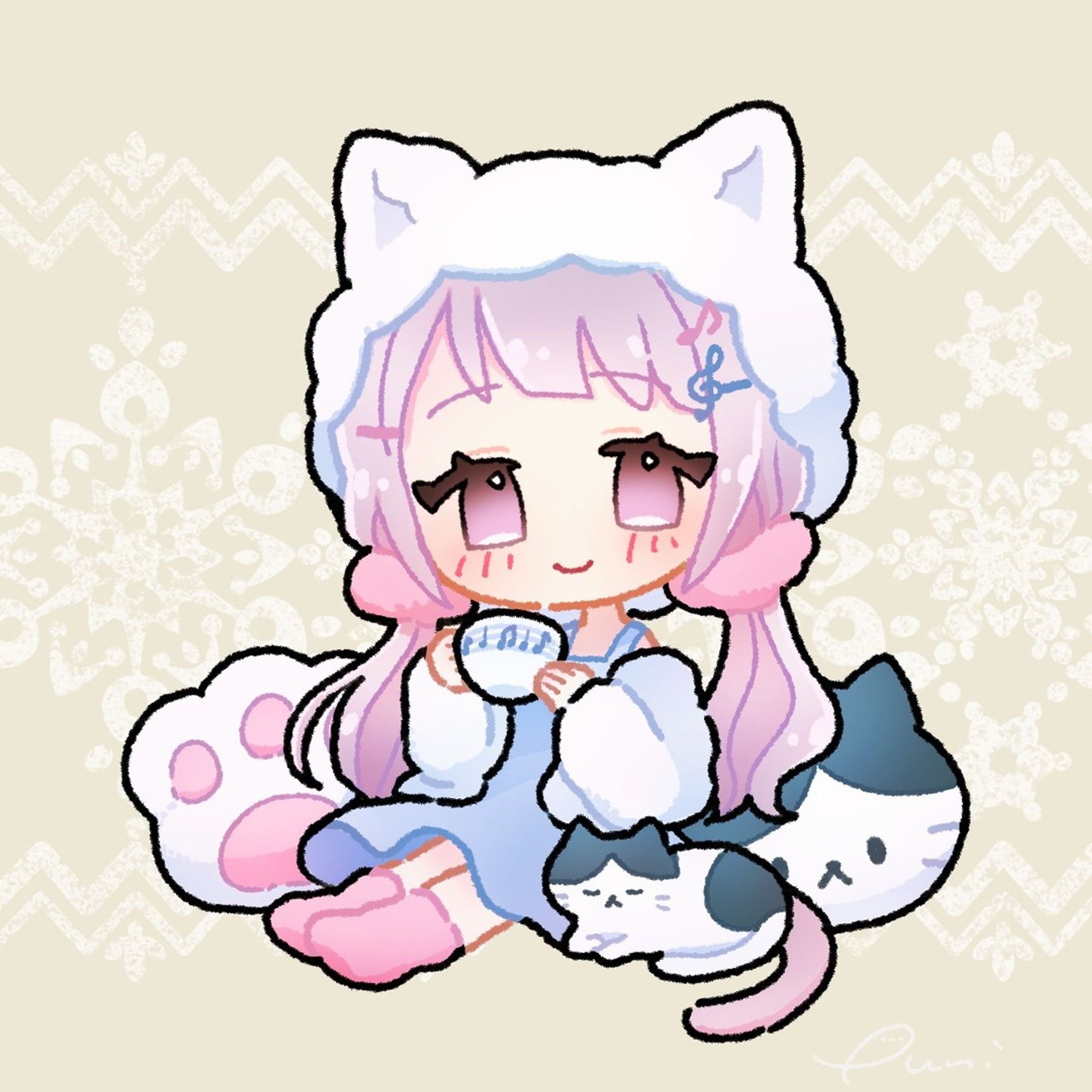 りん様☃️❄️

#illustration #artwork #drawing #chibi
#kawaiiart #cuteart #mangaart
#ちびキャラ#ミニキャラ #イラストグラム #デジタルイラスト #Vtuberイラスト #いらすとぐらむ
#일러스트 #드로잉 #그림스타그램 #插图-1