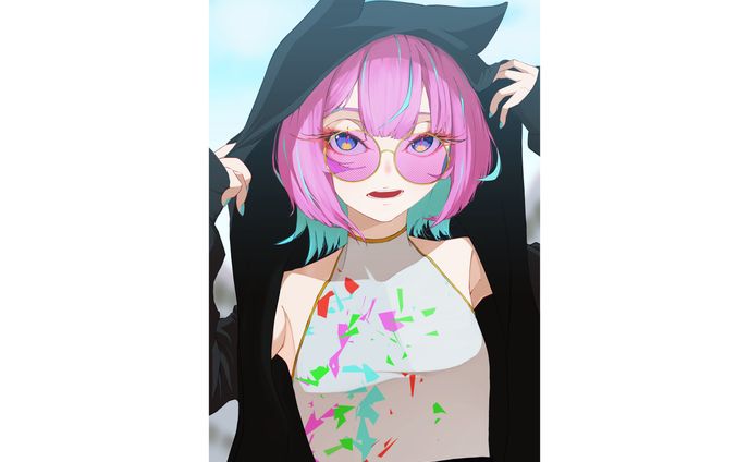 【コンセプトアート美華】猫耳パーカー