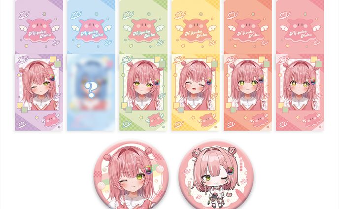 Million Production』 虹深°ぬふ様 デビュー記念グッズデザイン
