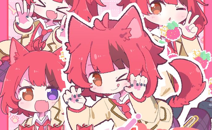 わんぬ / 莉犬 - MVイラスト・ドットアニメーション