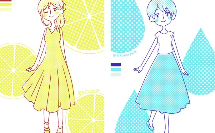 ファッションイラスト