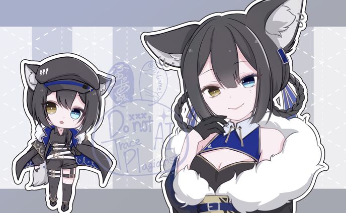 等身イラスト＋デフォルメ2.5