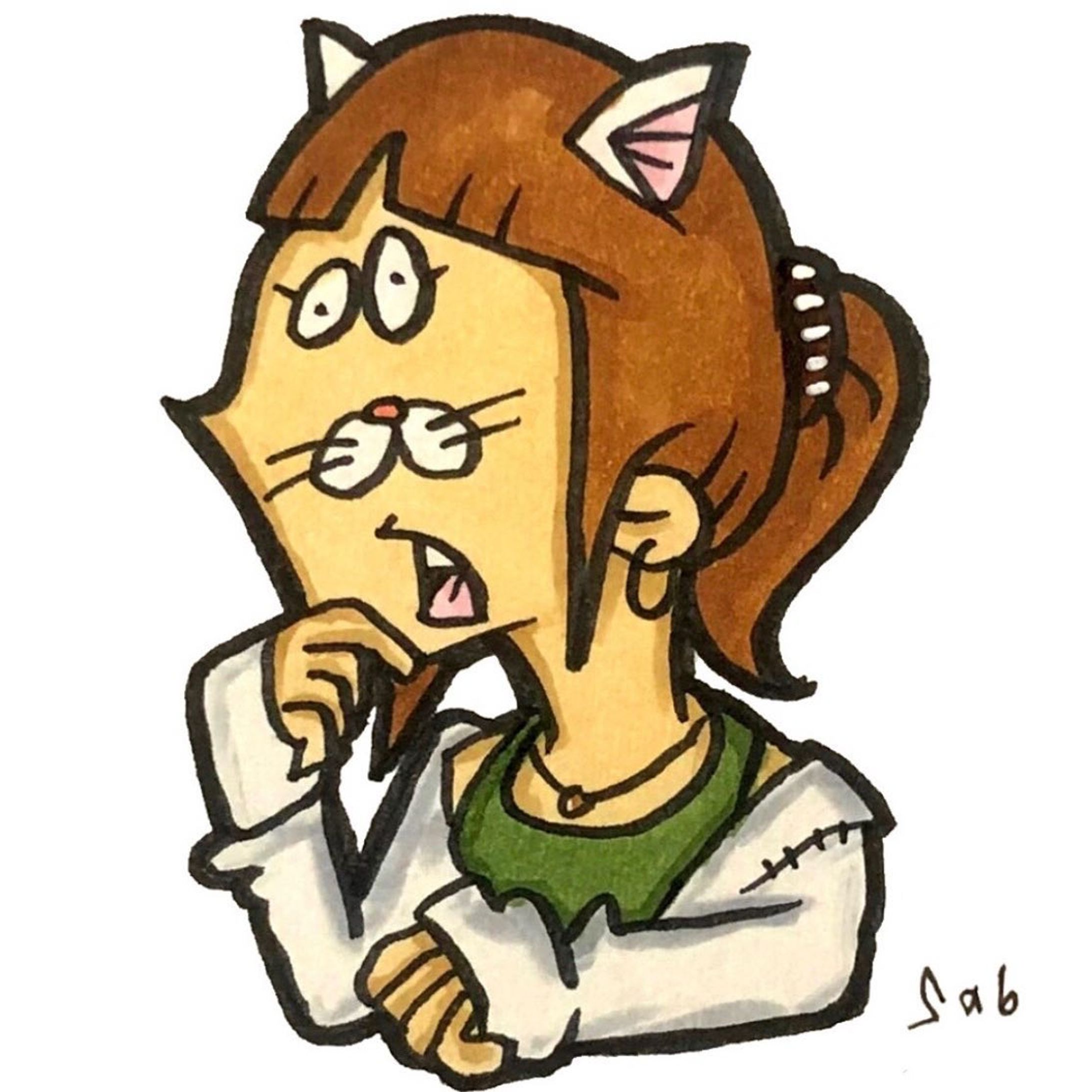 @gabrielabee
#drawing #illustration #art #artwork #cartoon #イラスト #落書き #イラストレーター #絵 #アート #カートゥーン #女の子イラスト #ガールズイラスト #ウサギ #猫 #ウサギイラスト #猫イラスト-1