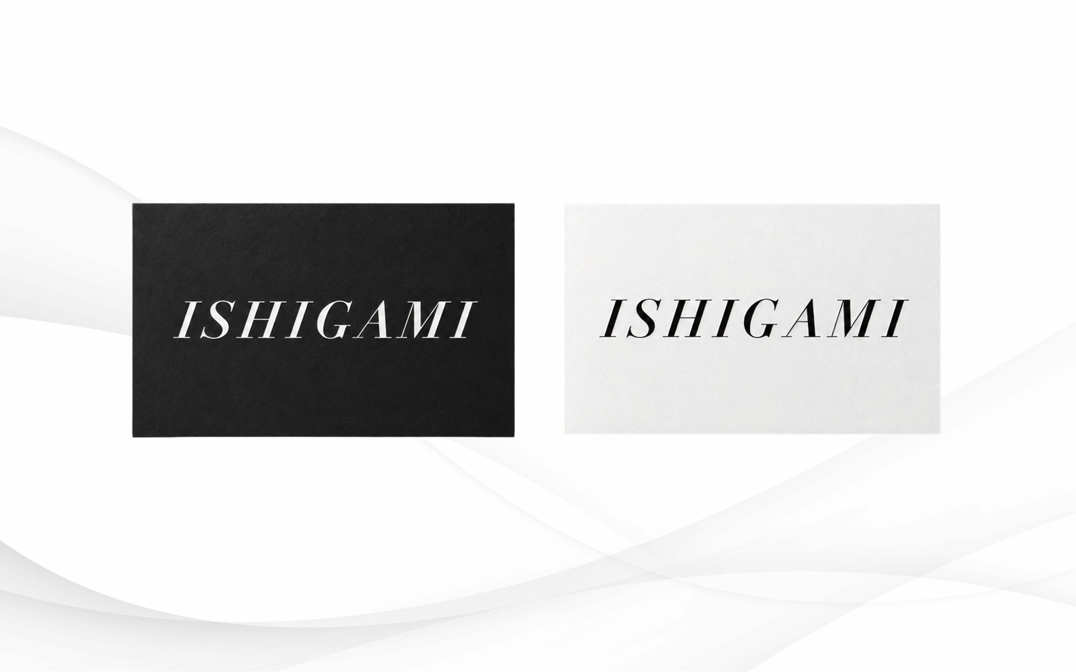 ロゴ | ISHIGAMI ショップカード-1