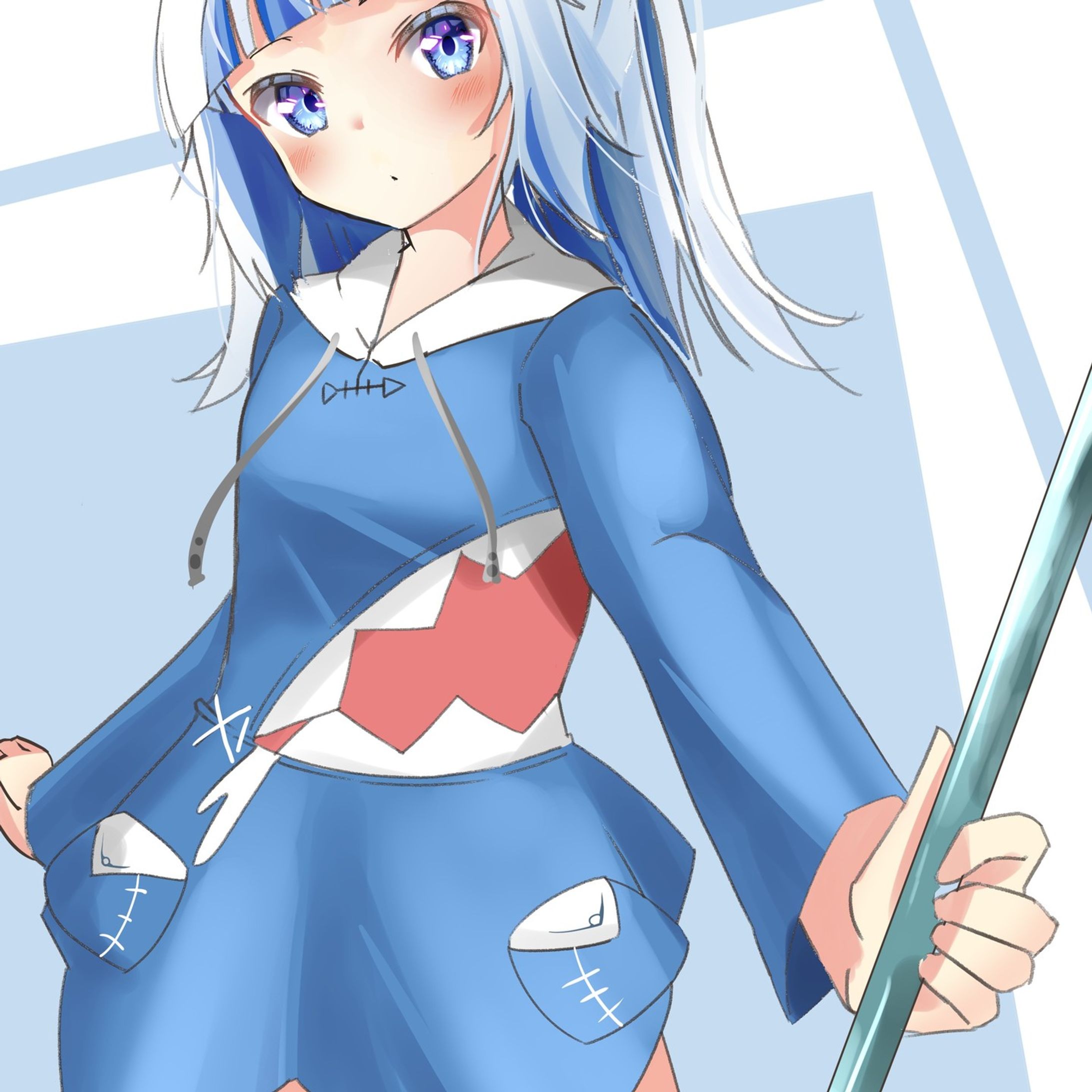 Gawr Gura	#gawrt #illustration #hololive-1