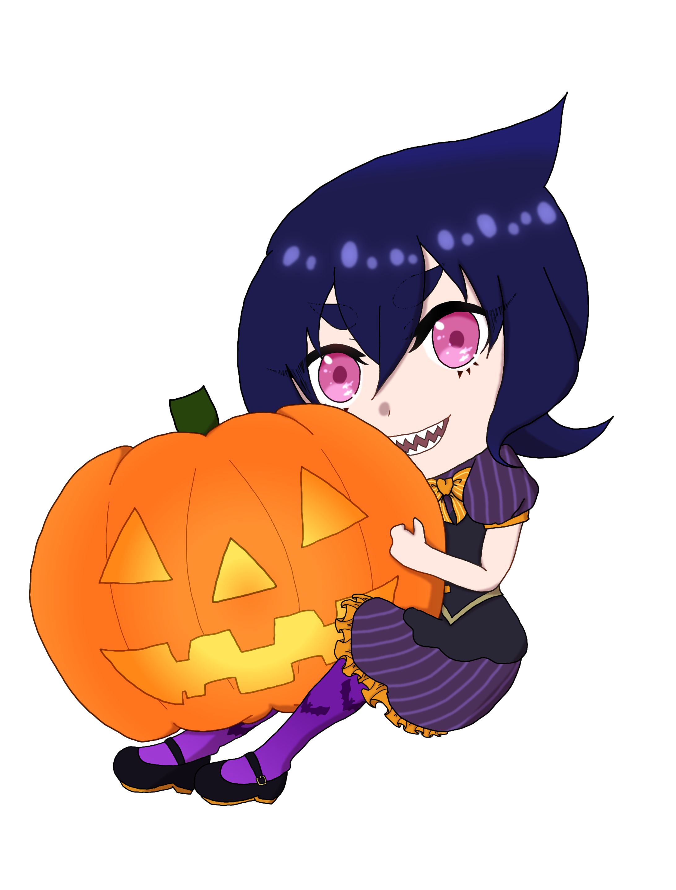 meg pumpkin/サムネ用イラスト-1
