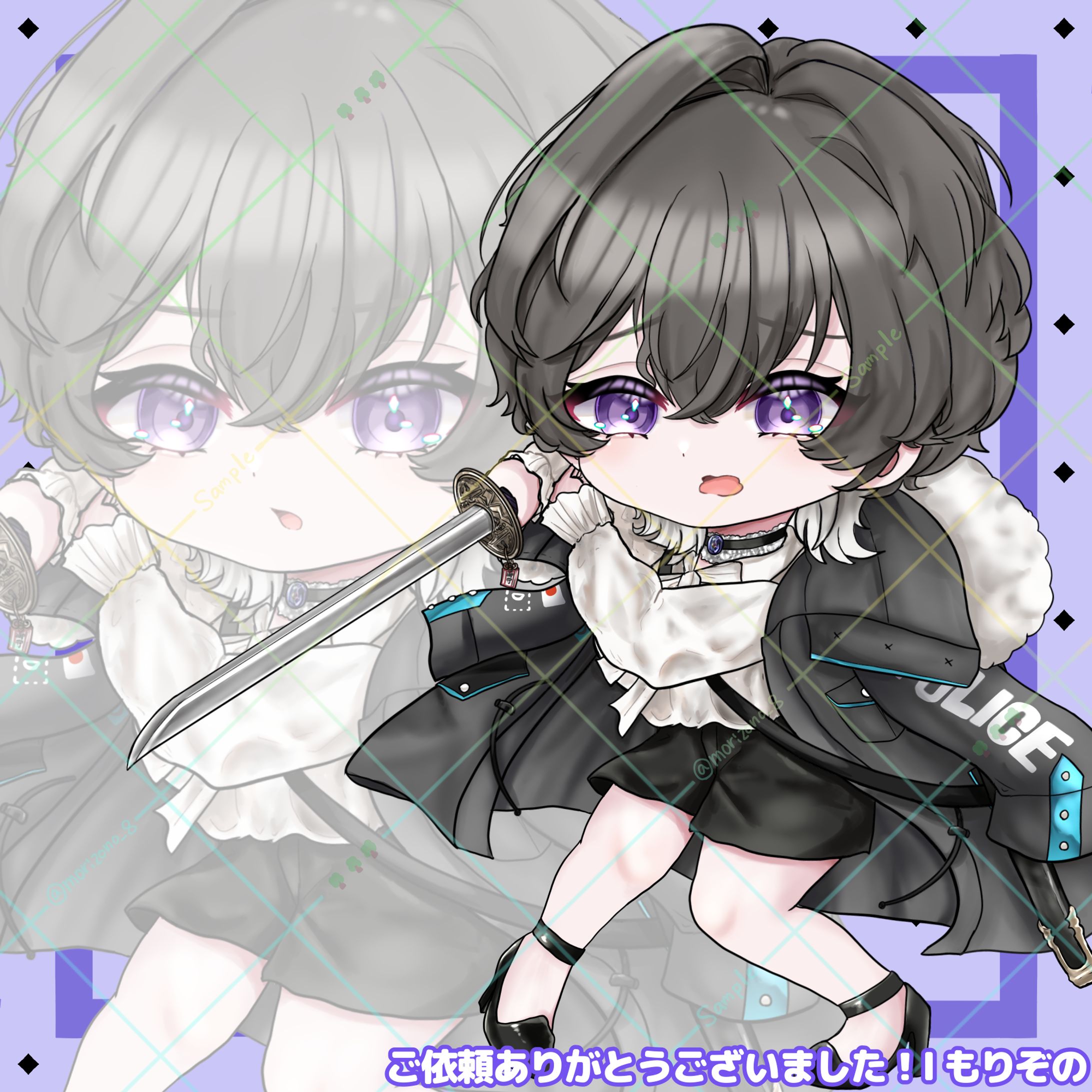 【ご依頼】ミニキャライラスト-1