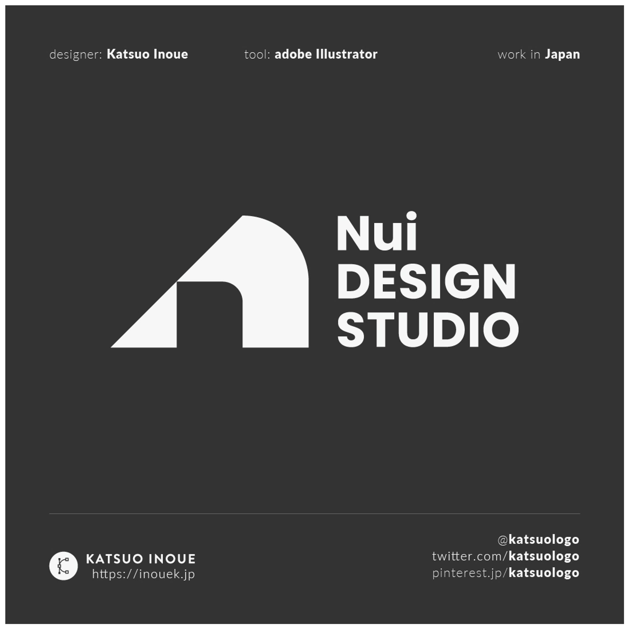 Nui DESIGN STUDIOロゴデザイン-1