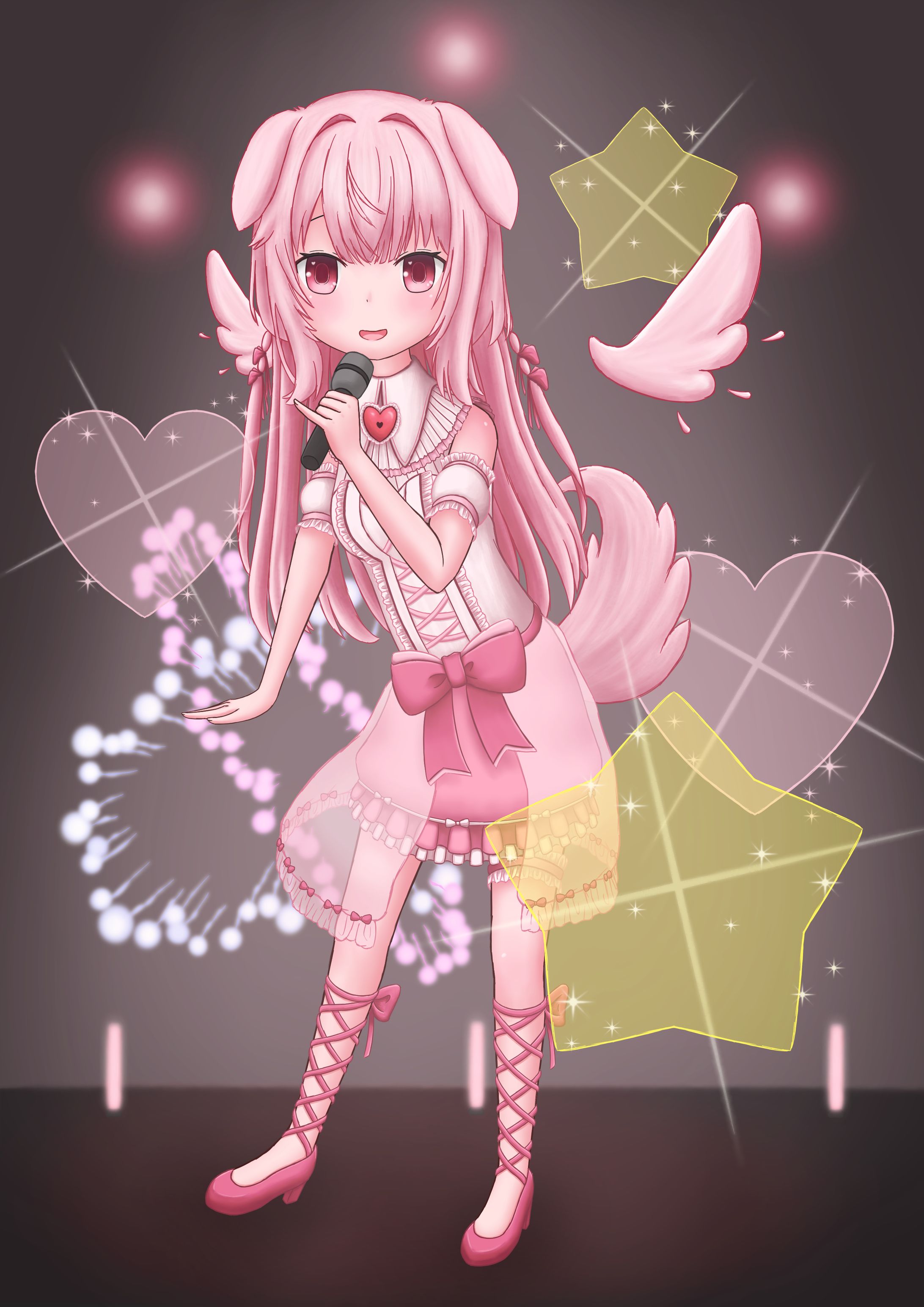 VTuber 癒音くるみ Fan Art-1