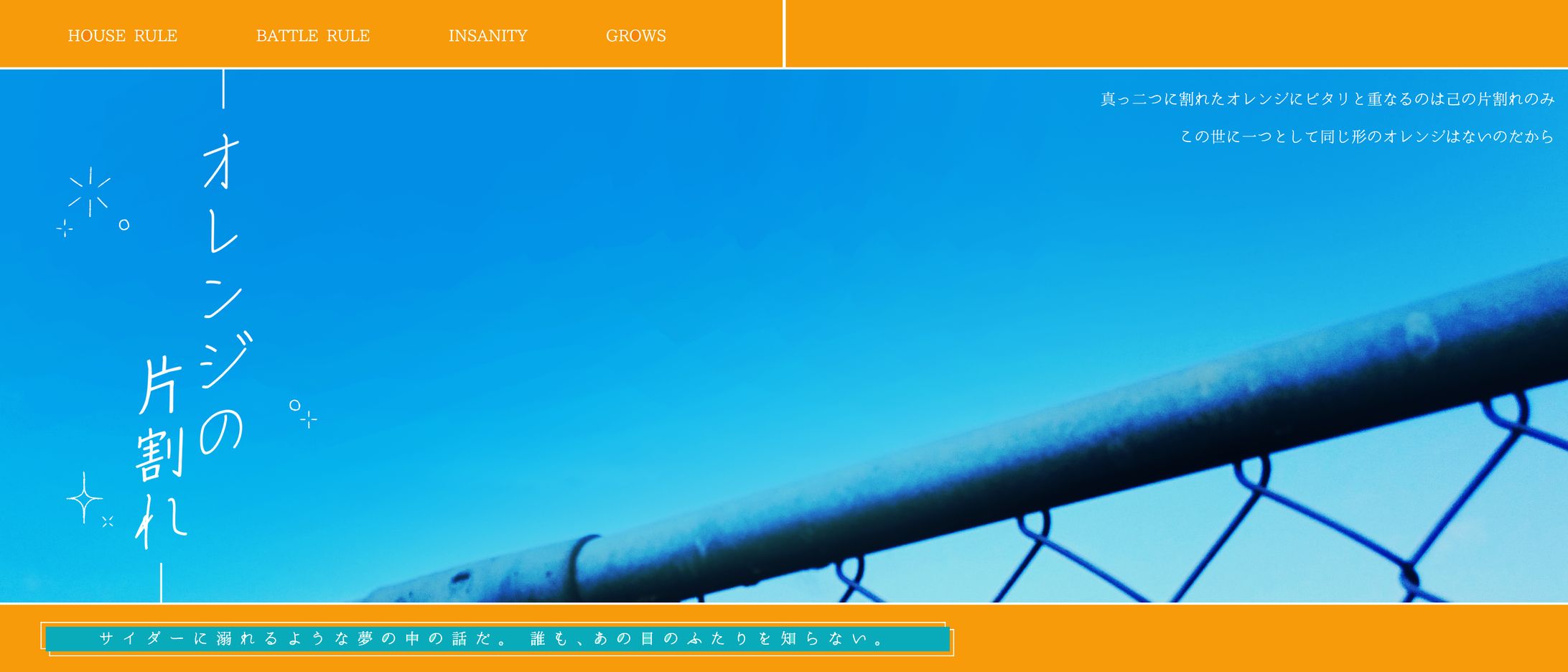 オレンジの片割れ-1