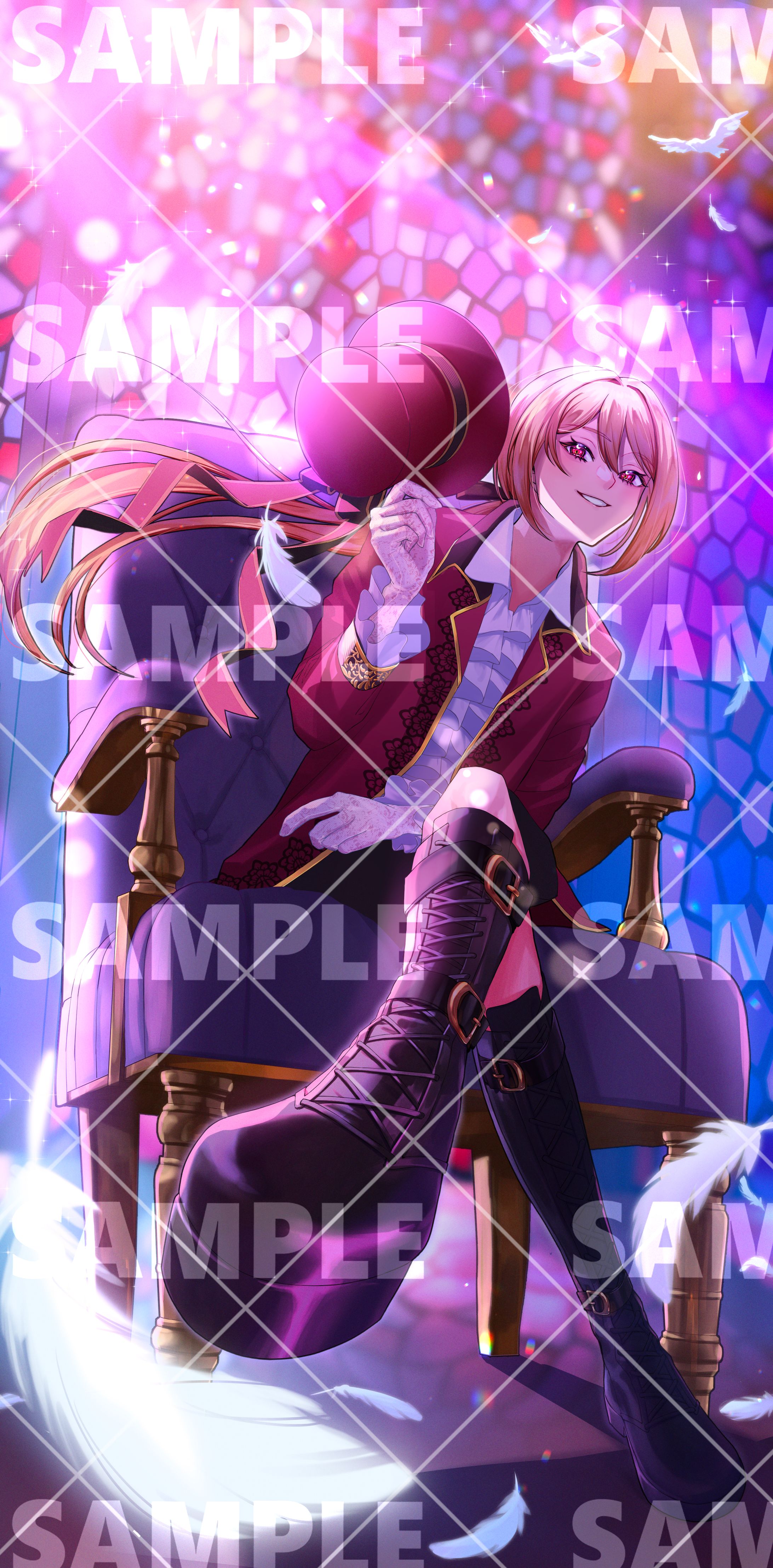 IRIAMライバー１枚イラスト-1