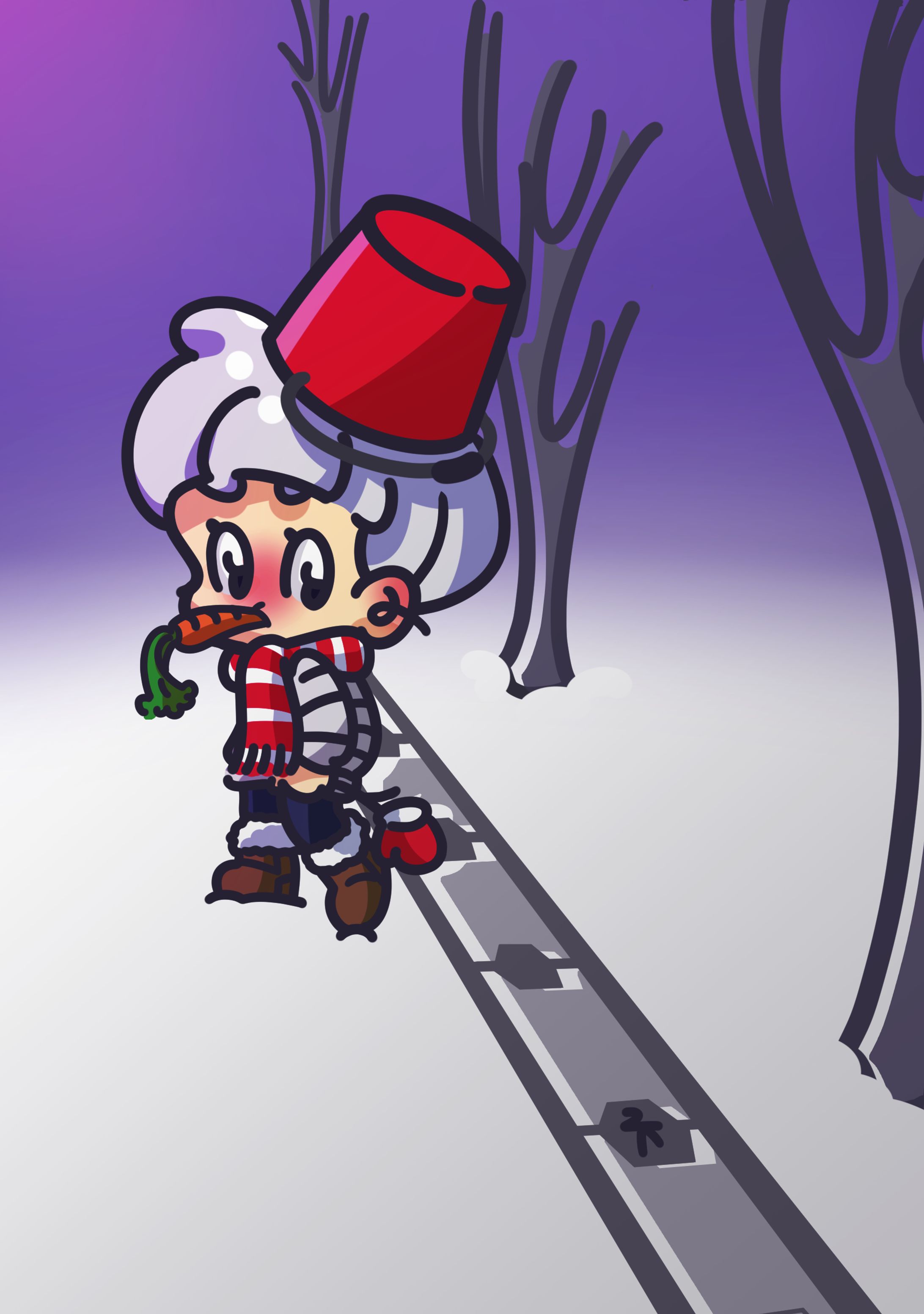 雪だるまちゃん-1