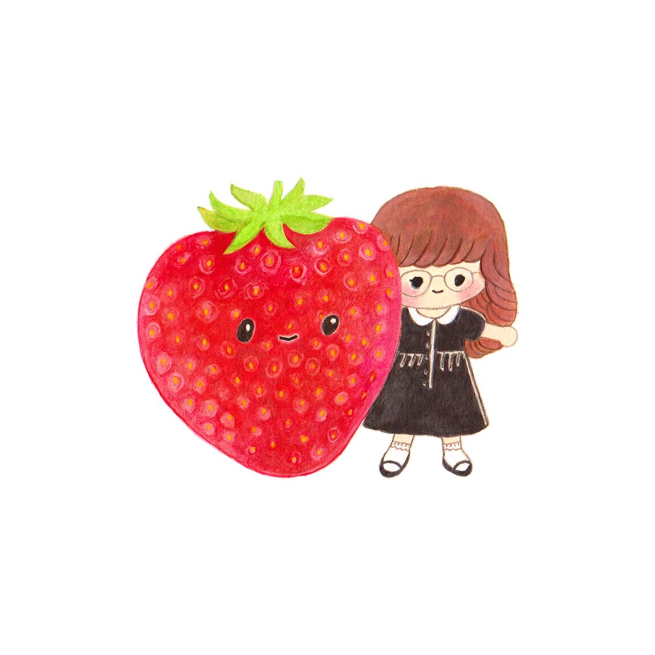 たべもの似顔絵-1