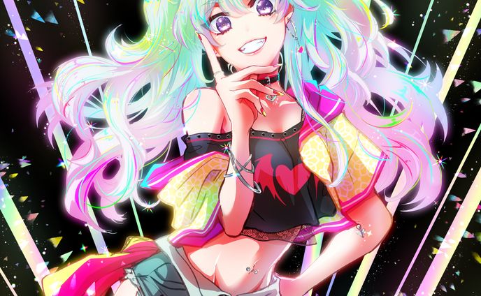 ゲーミングヘアーお姉さん