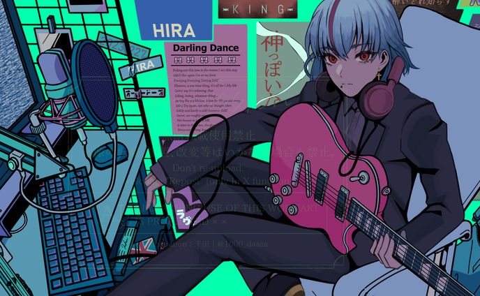 [お仕事]『Overdose/なとり』歌ってみたMVイラスト