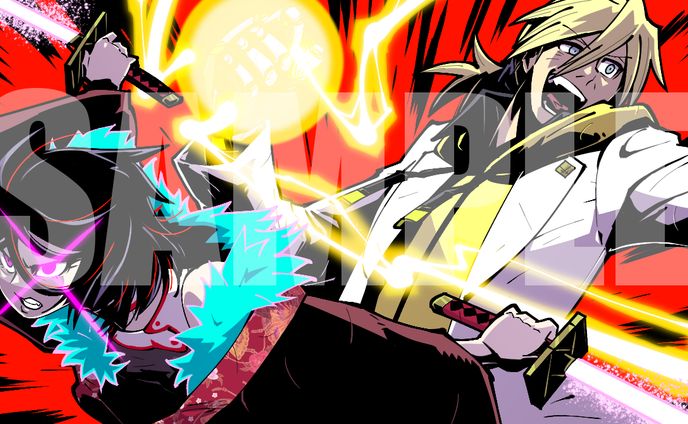 【お仕事】『ニンジャスレイヤーTRPG』プロモーション用イラスト