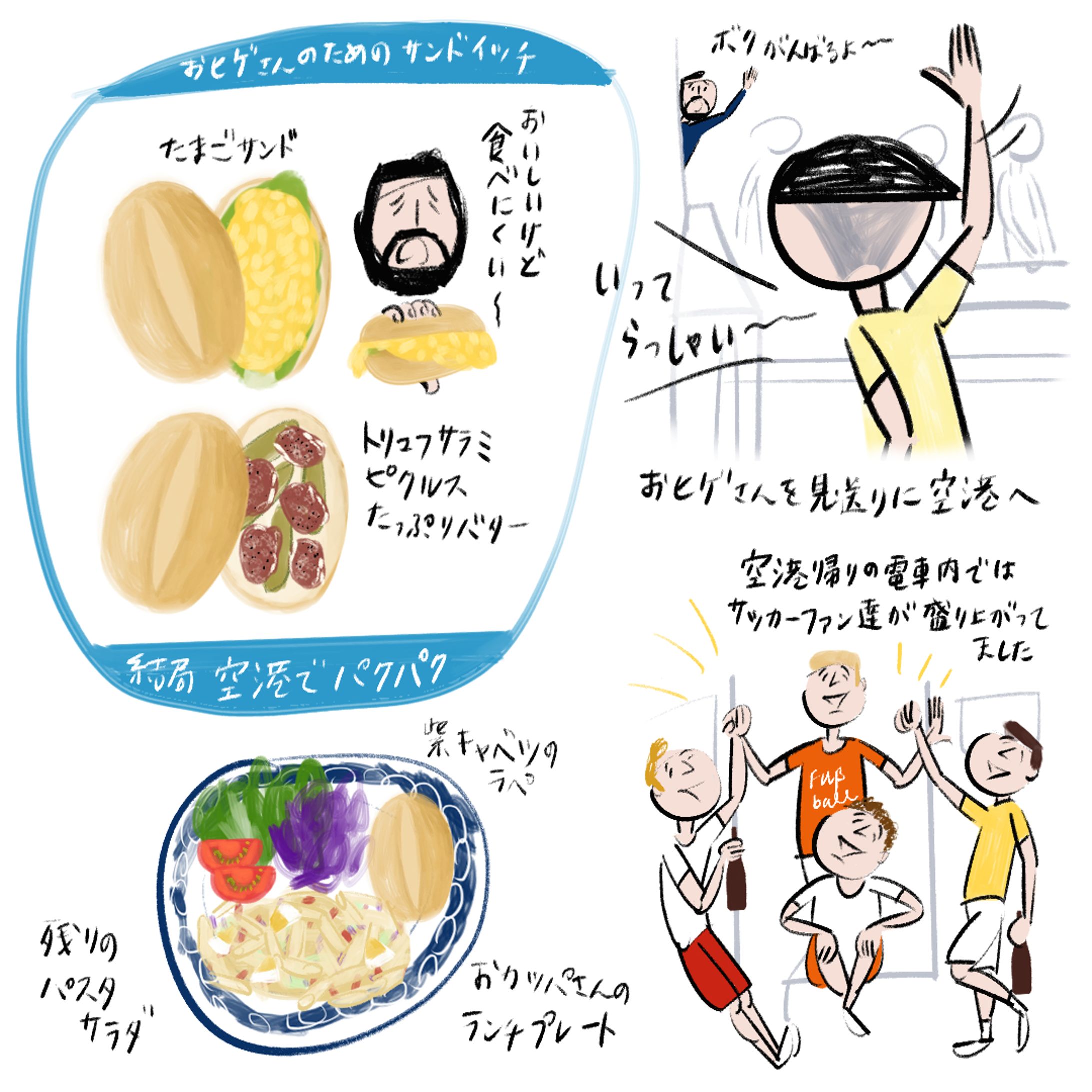 おカッパさんの暮らし絵日記 in ベルリン(6/23) -1