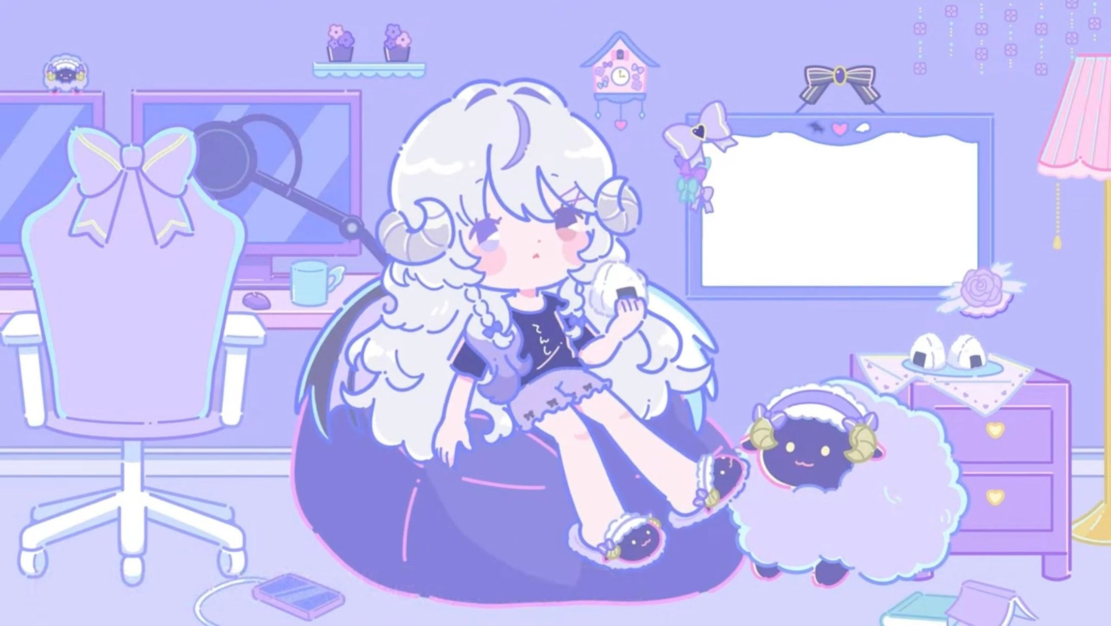 RK Music所属　NEUN様　配信待機画面イラスト-1