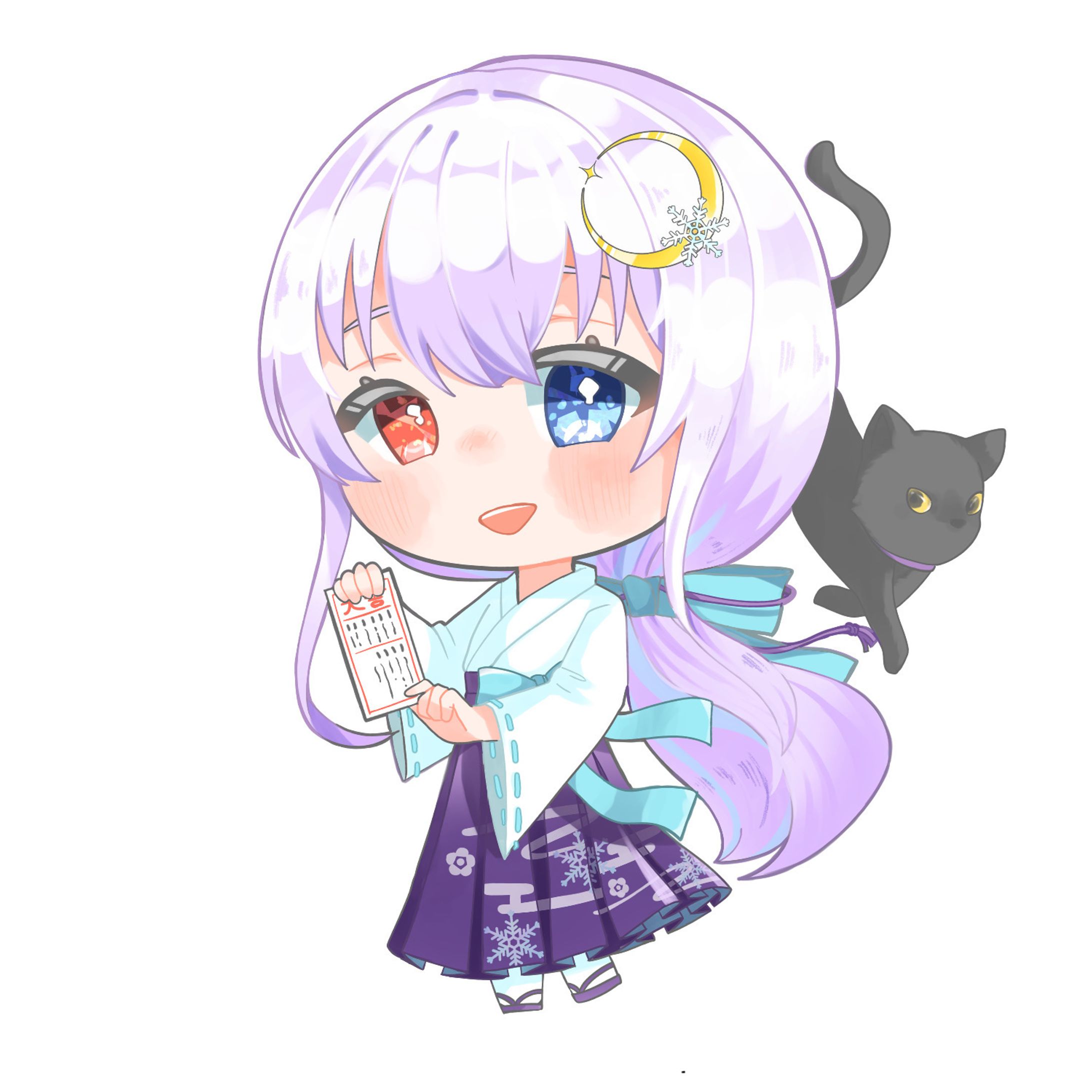冬月シオン様　1.5周年イラスト-1