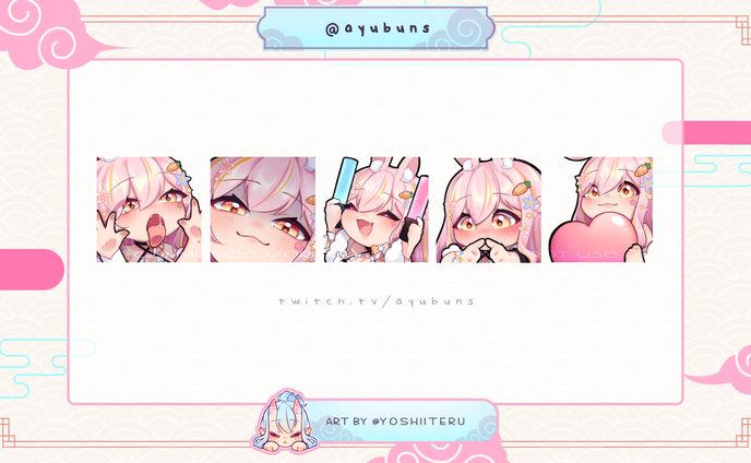 Emote commission for Ayu