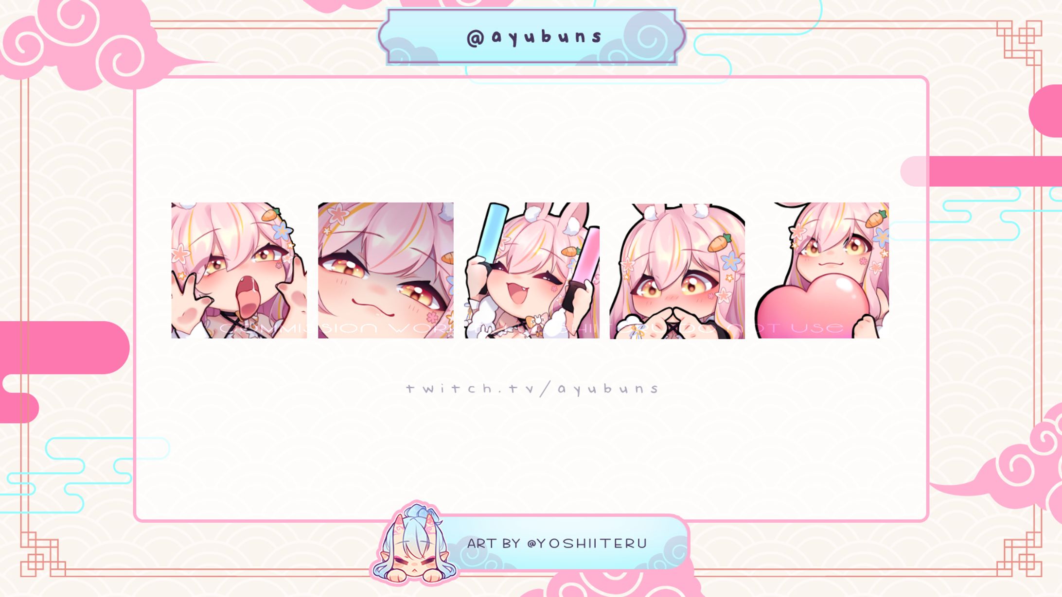 Emote commission for Ayu-1