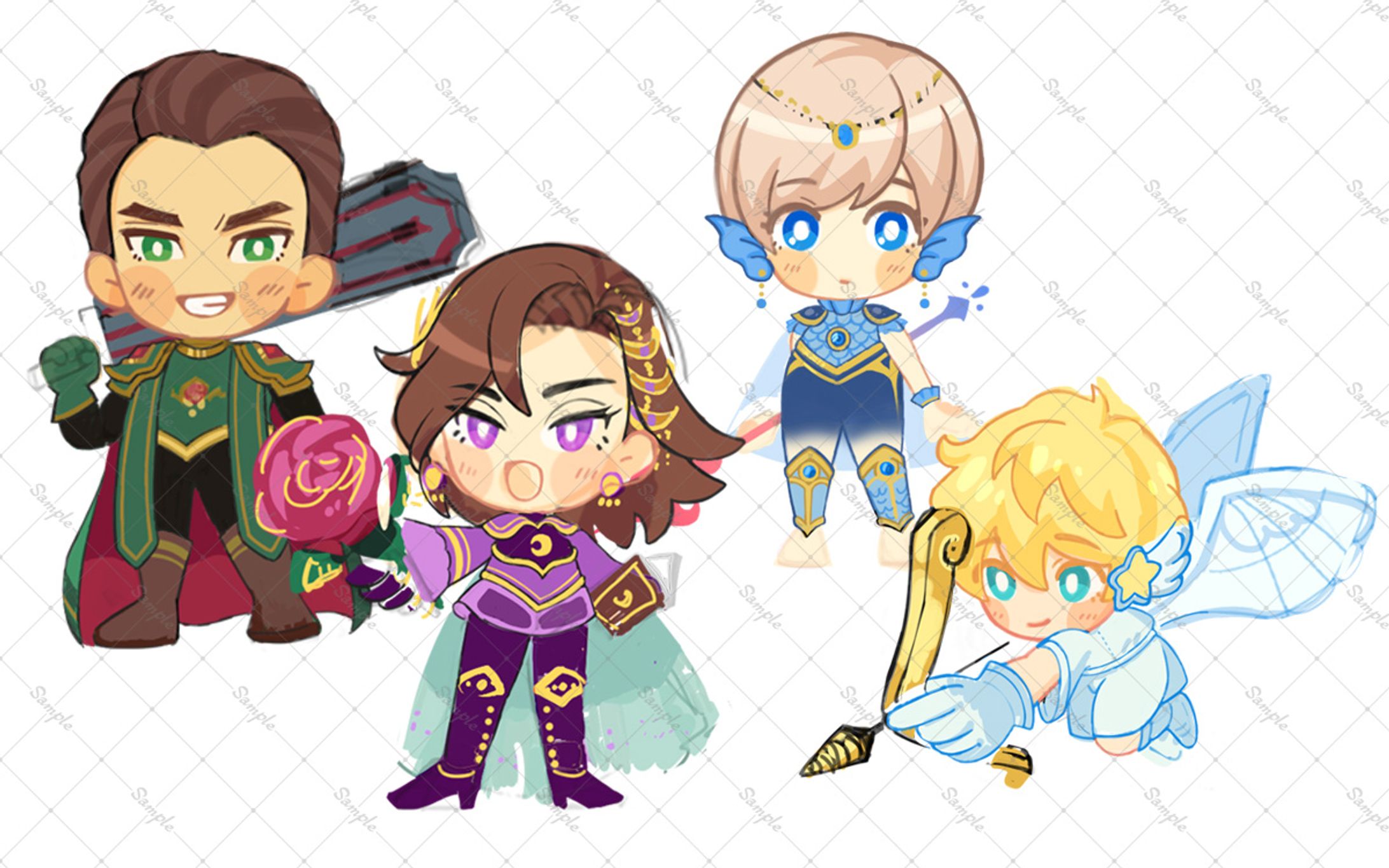 【SDイラスト作成】SDイラスト【オリジナル】-1