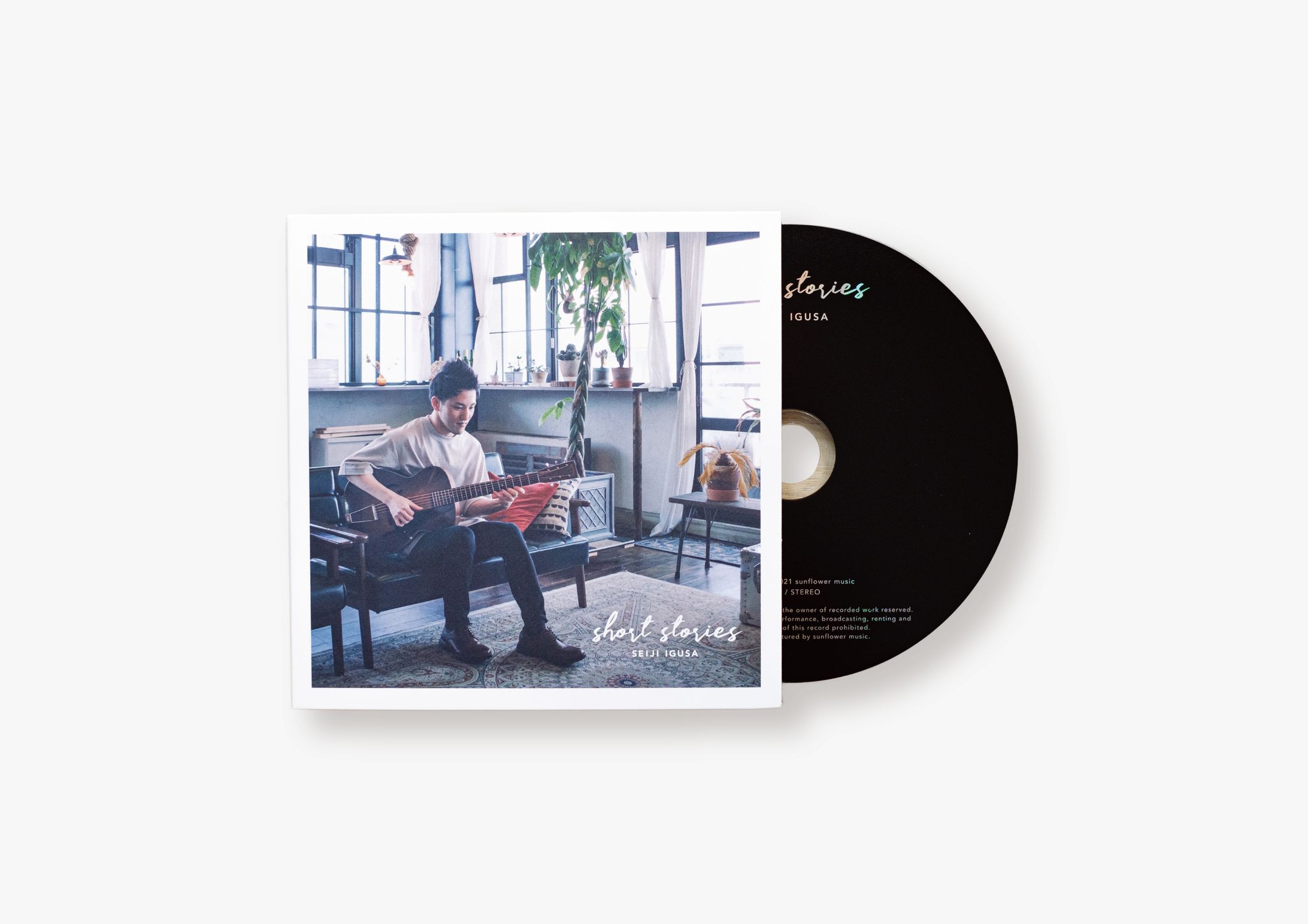 井草聖二「short stories」/ CDジャケット-1