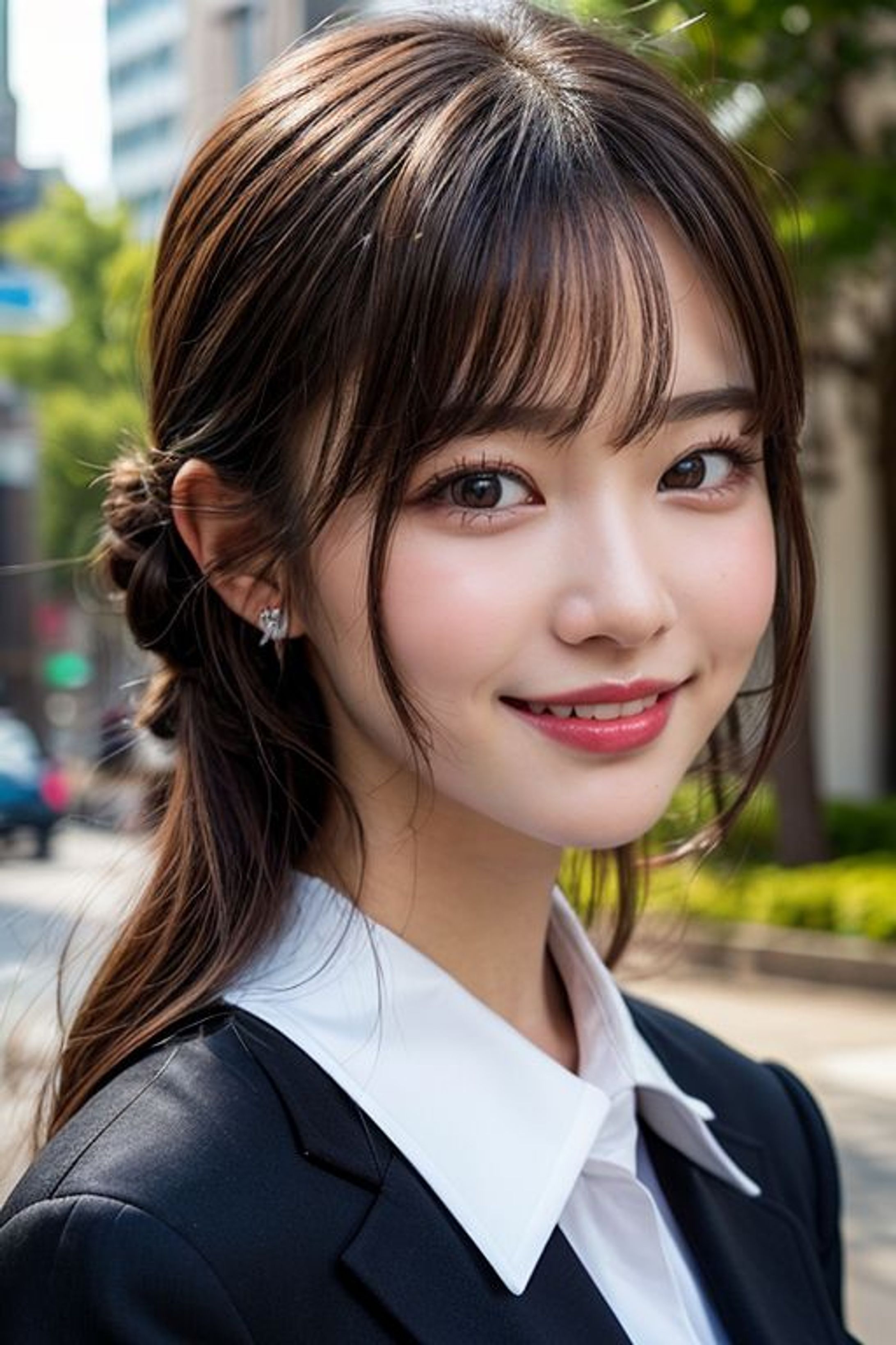 女性スーツ風１-1