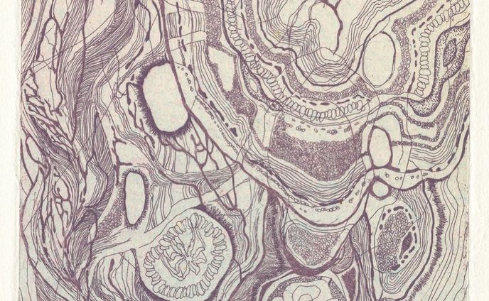 "in my umblical cord"

#etching
#銅版画
#artworks
#comtenporaryart