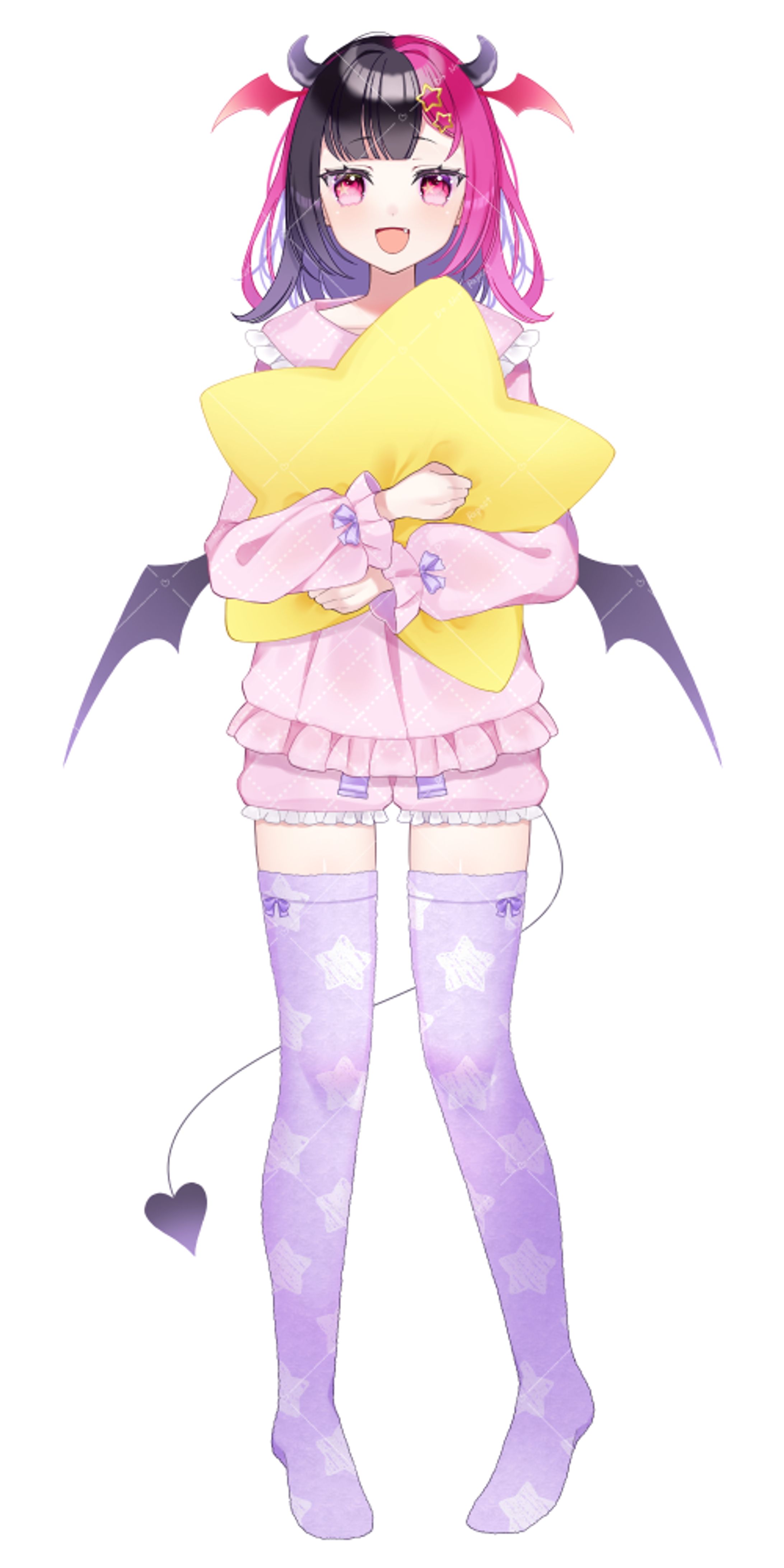 【works】魔乃リリン様　立ち絵-1