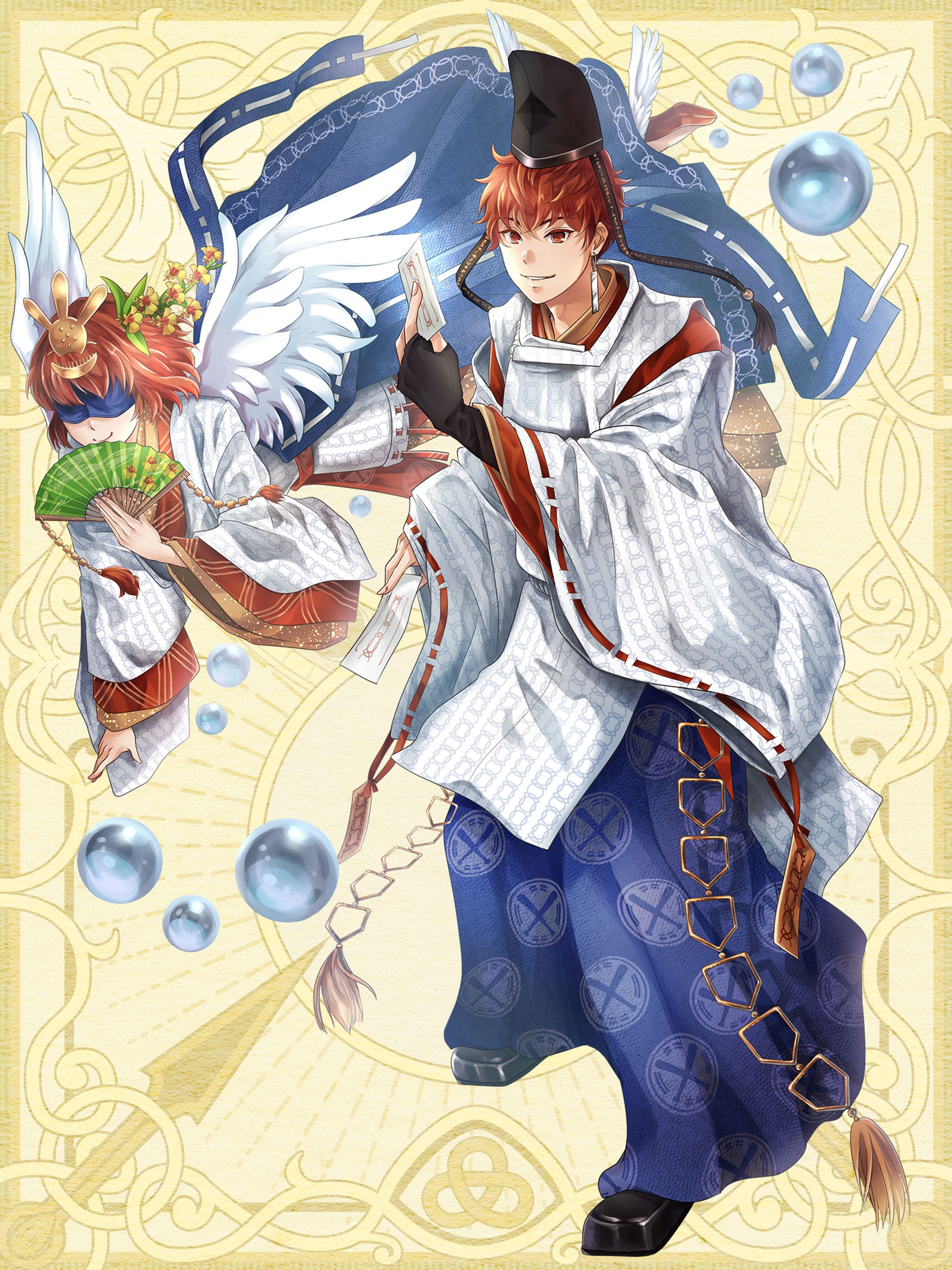 陰陽師風立ち絵（納品絵）-1