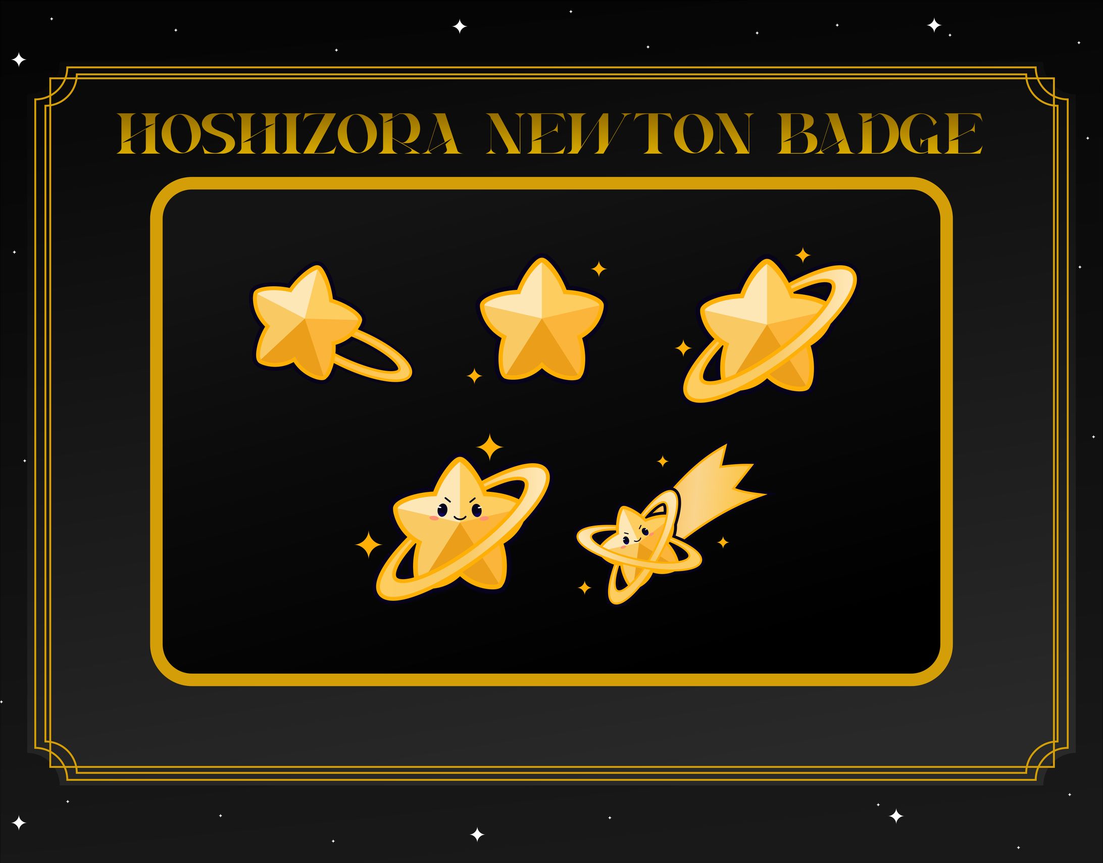 Hoshizora Newton Badge Youtube-1