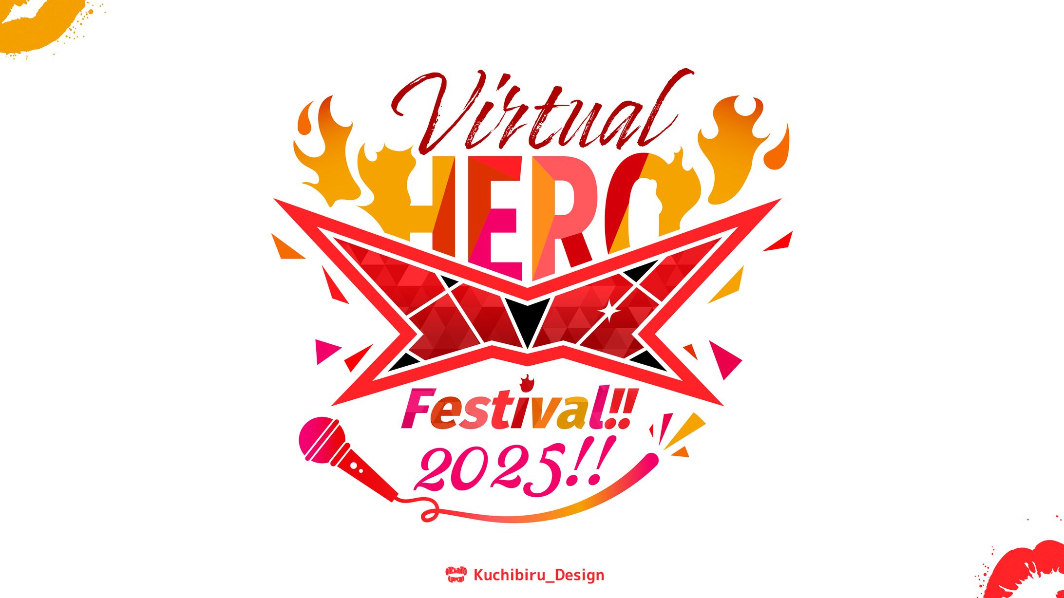 『Virtual Hero Festival!! 2025!!』/ Logo Design-1