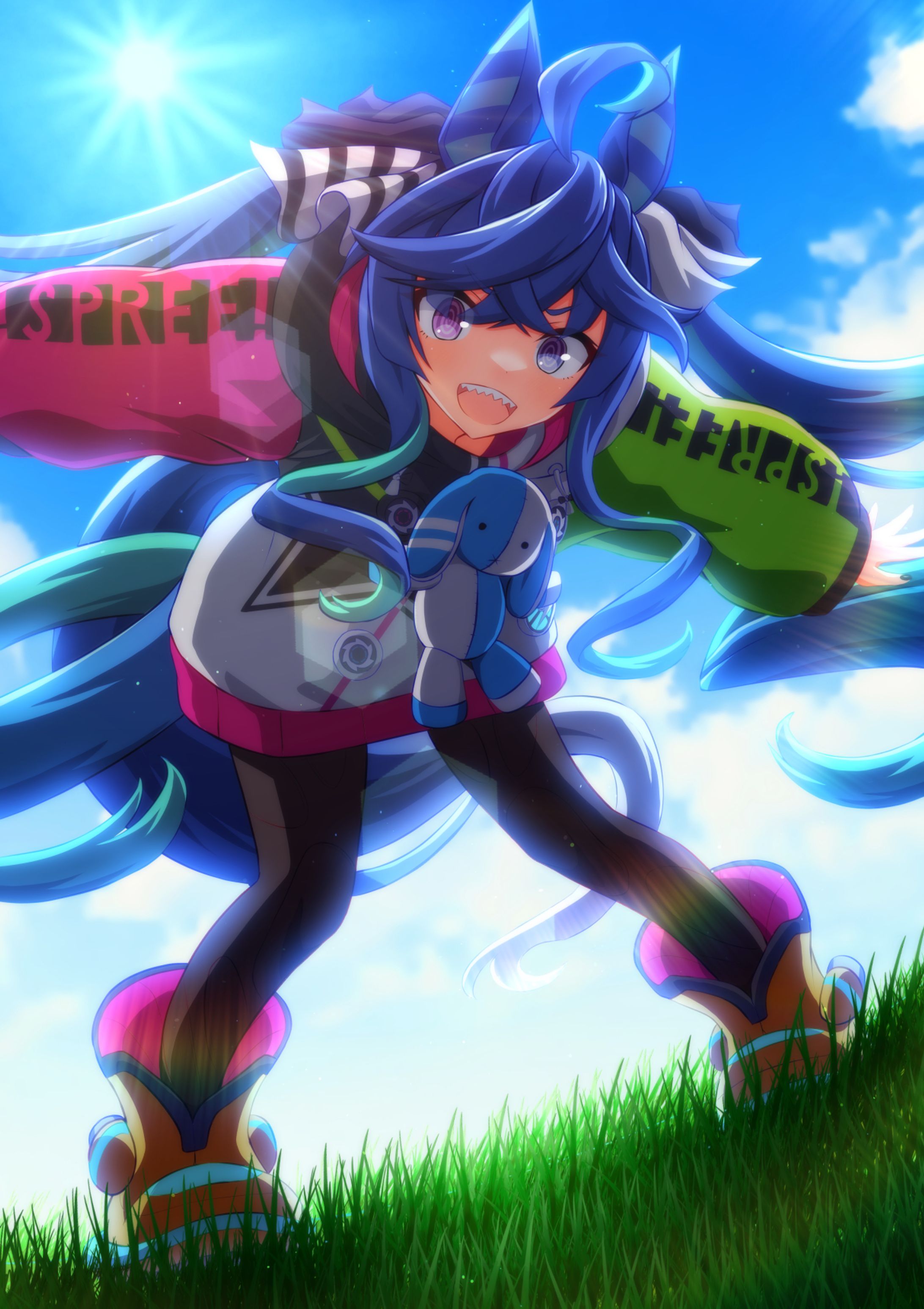 二次創作イラスト　ウマ娘-1