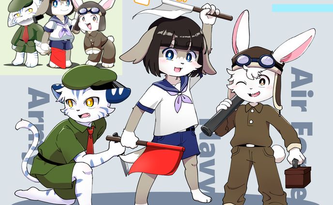【OC】Army Boys