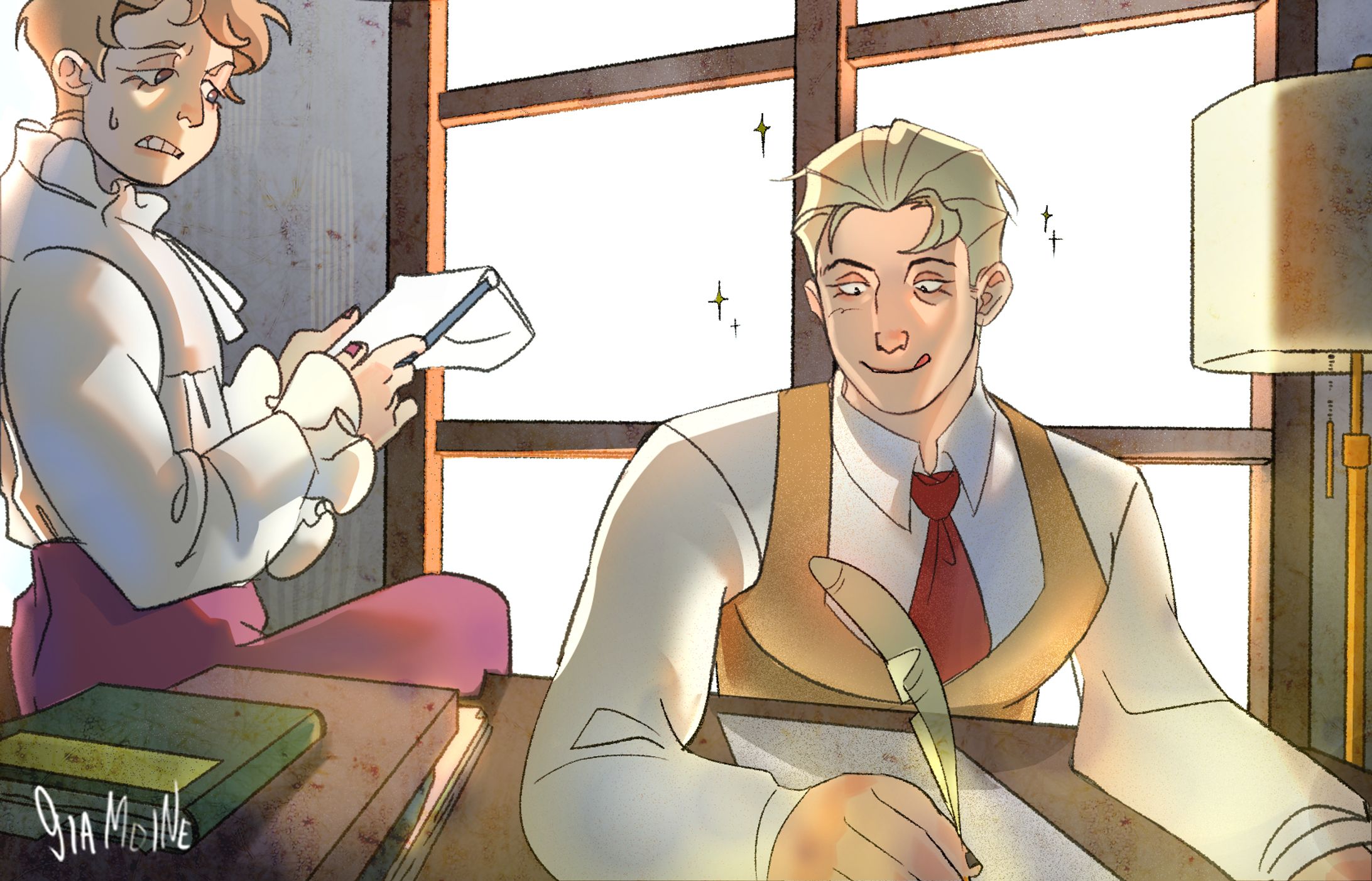 A Relaxing Study Session-1