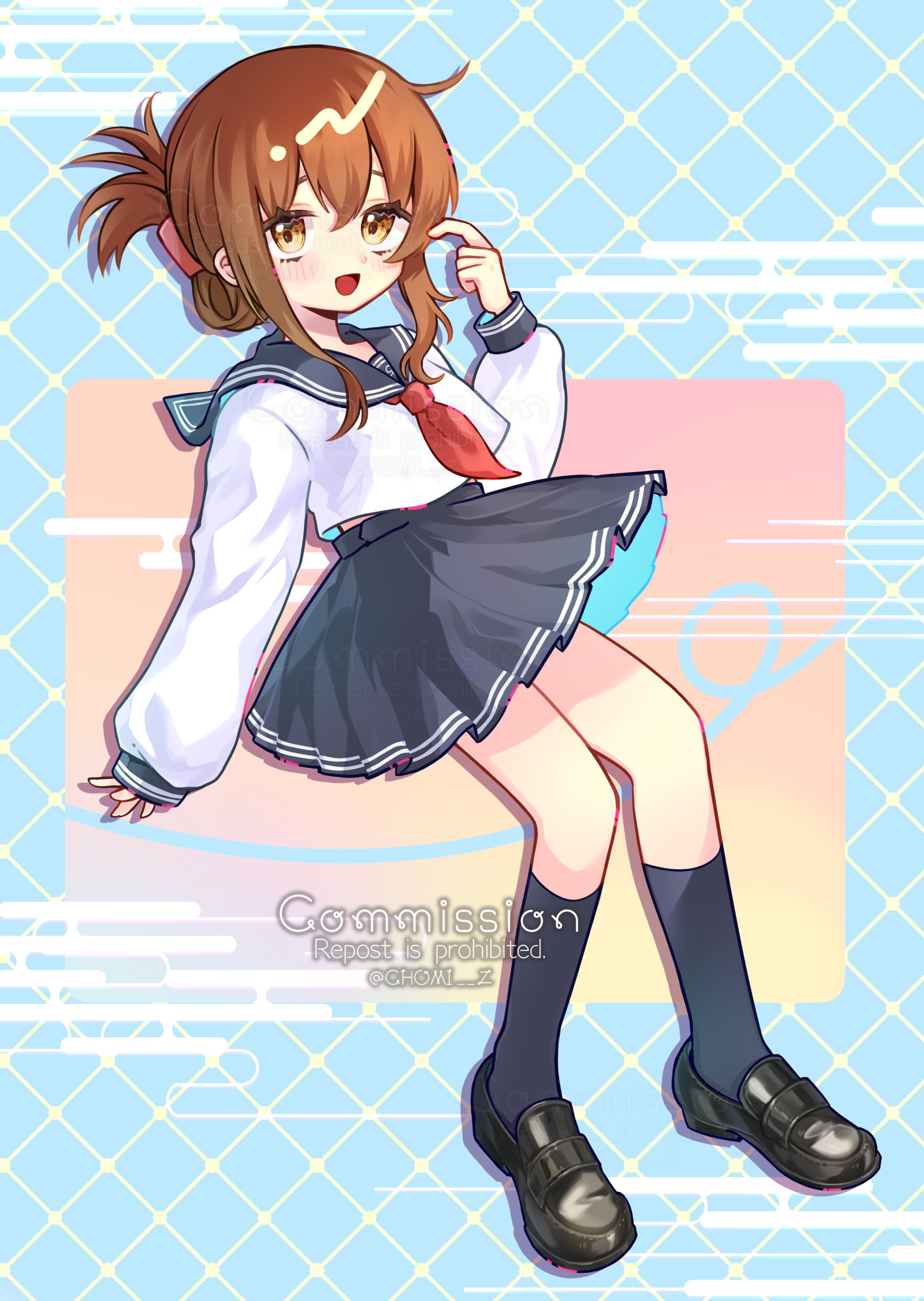 艦隊これくしょん・電　Skeb commission-1