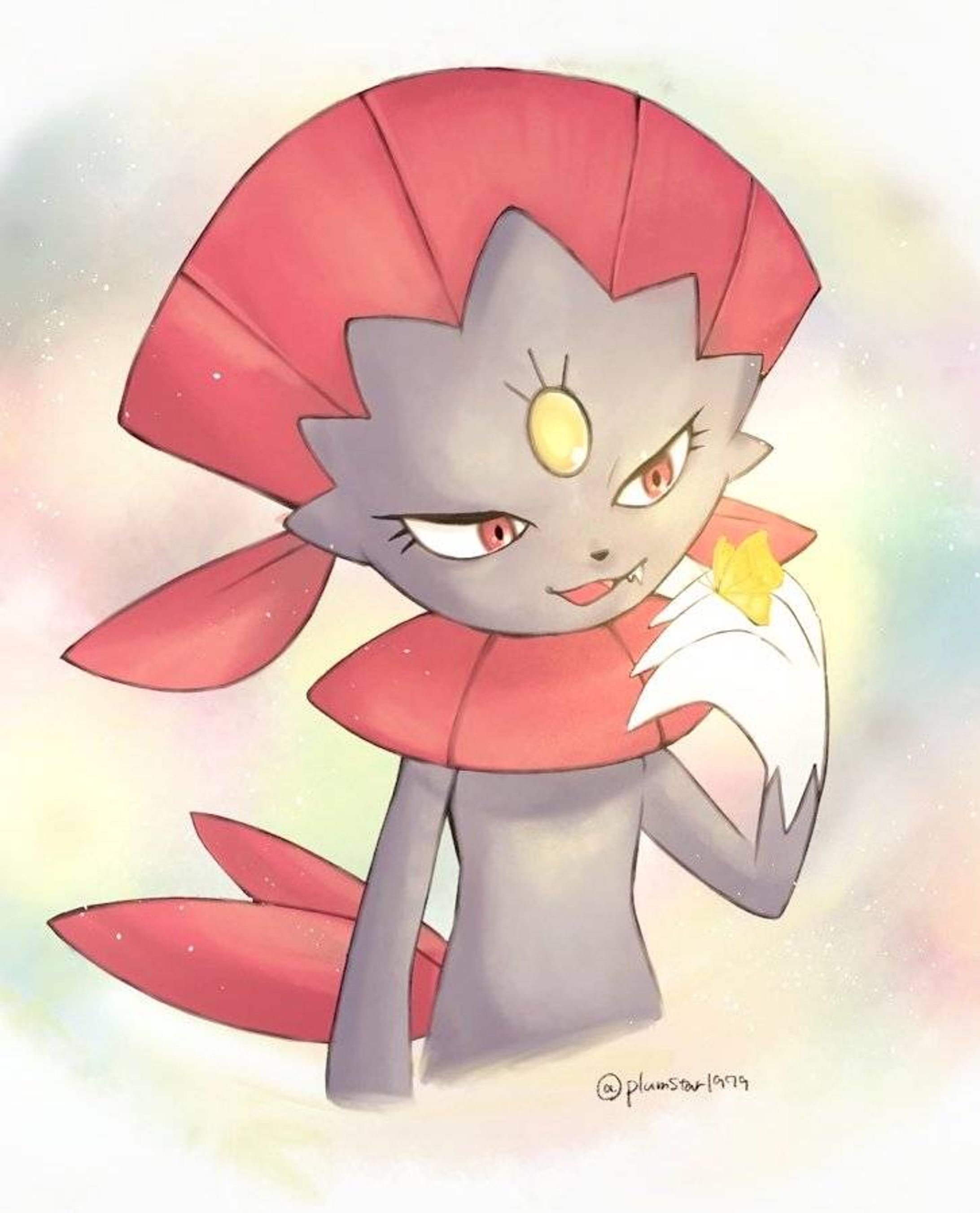 Weavile(fanart)-1