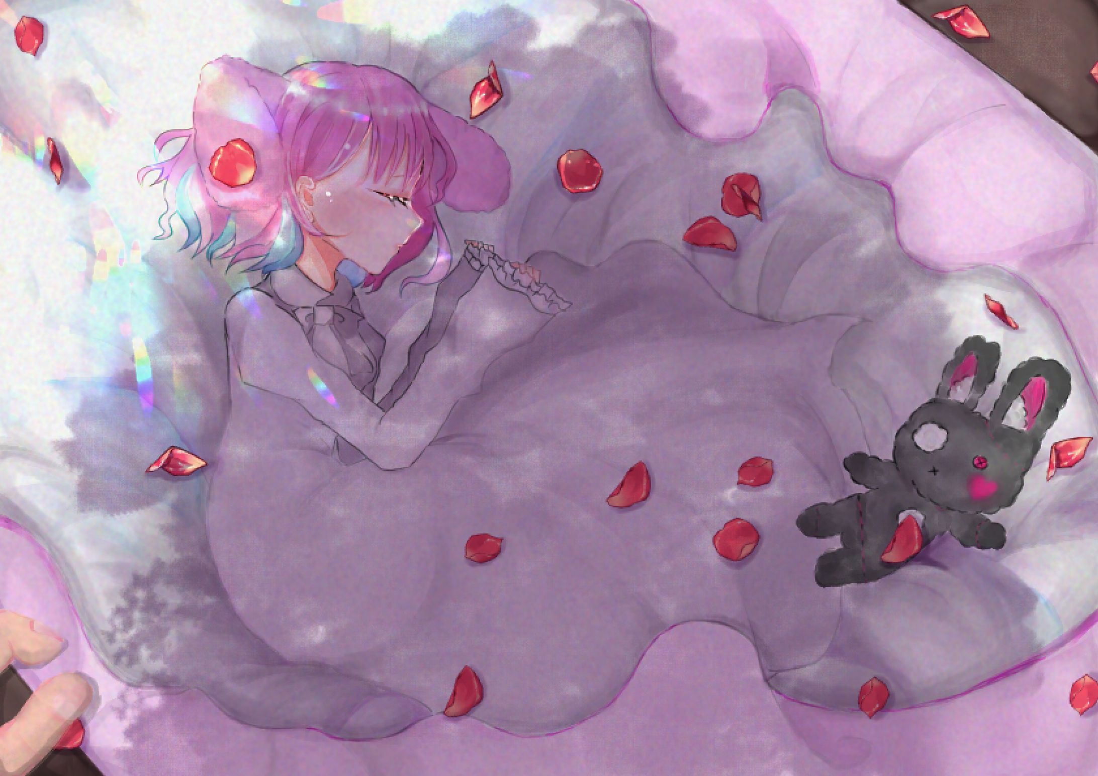 【創作】ねむりうさぎ-1