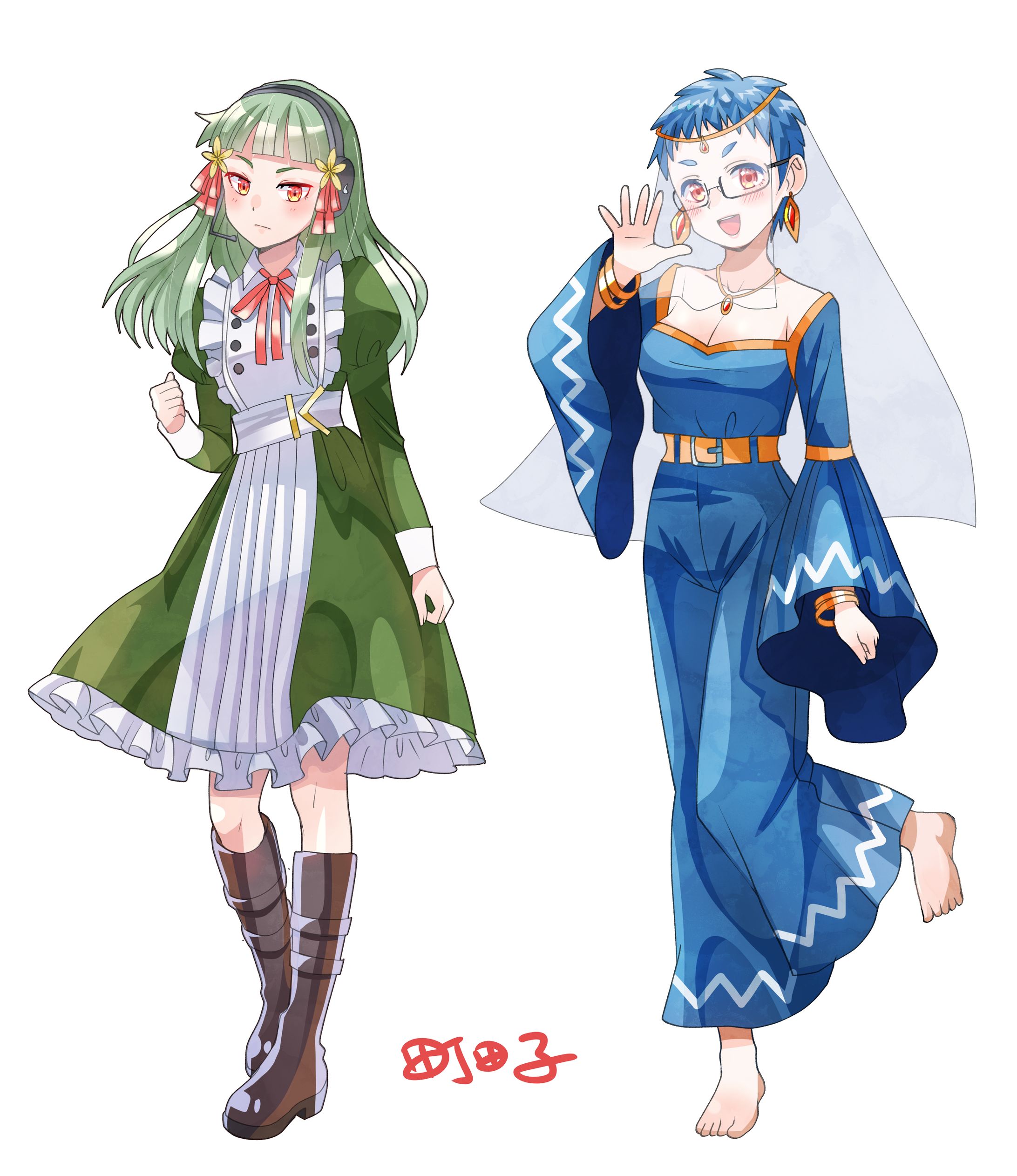 氷鳴キョウ&去値マネ-1