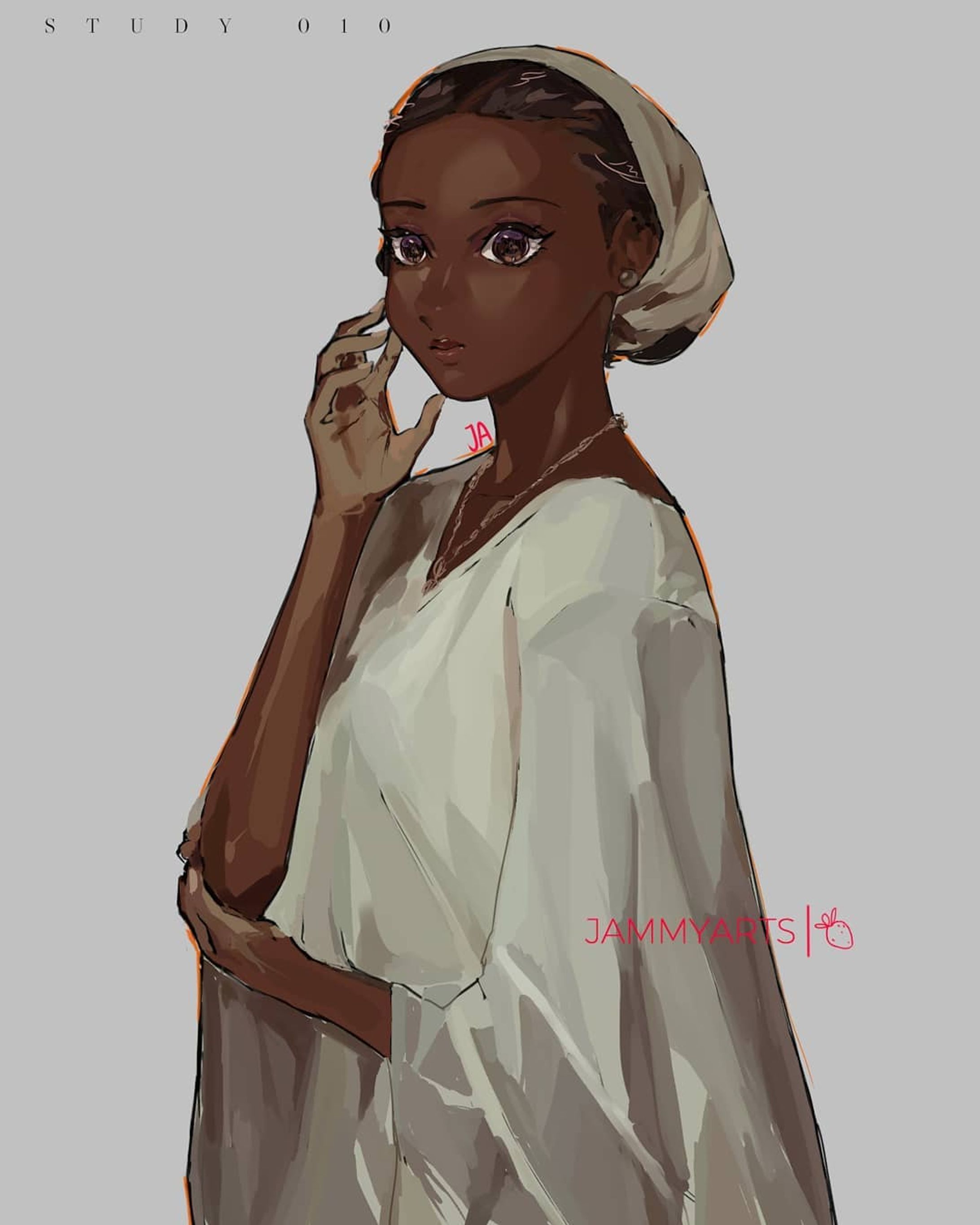 Study 10: A portrait-1