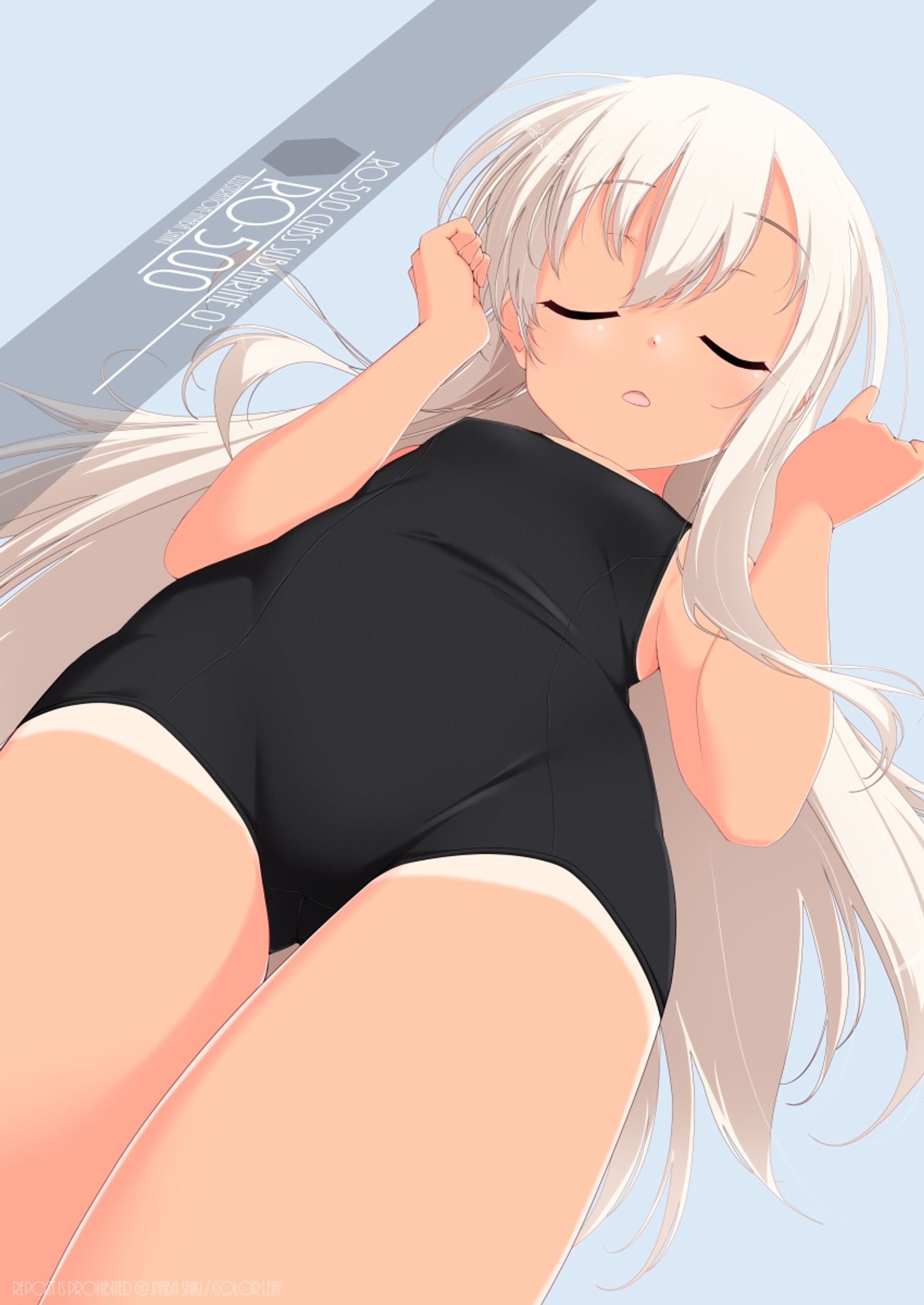 スク水艦娘「呂500(艦これ)」220914差分パック-1