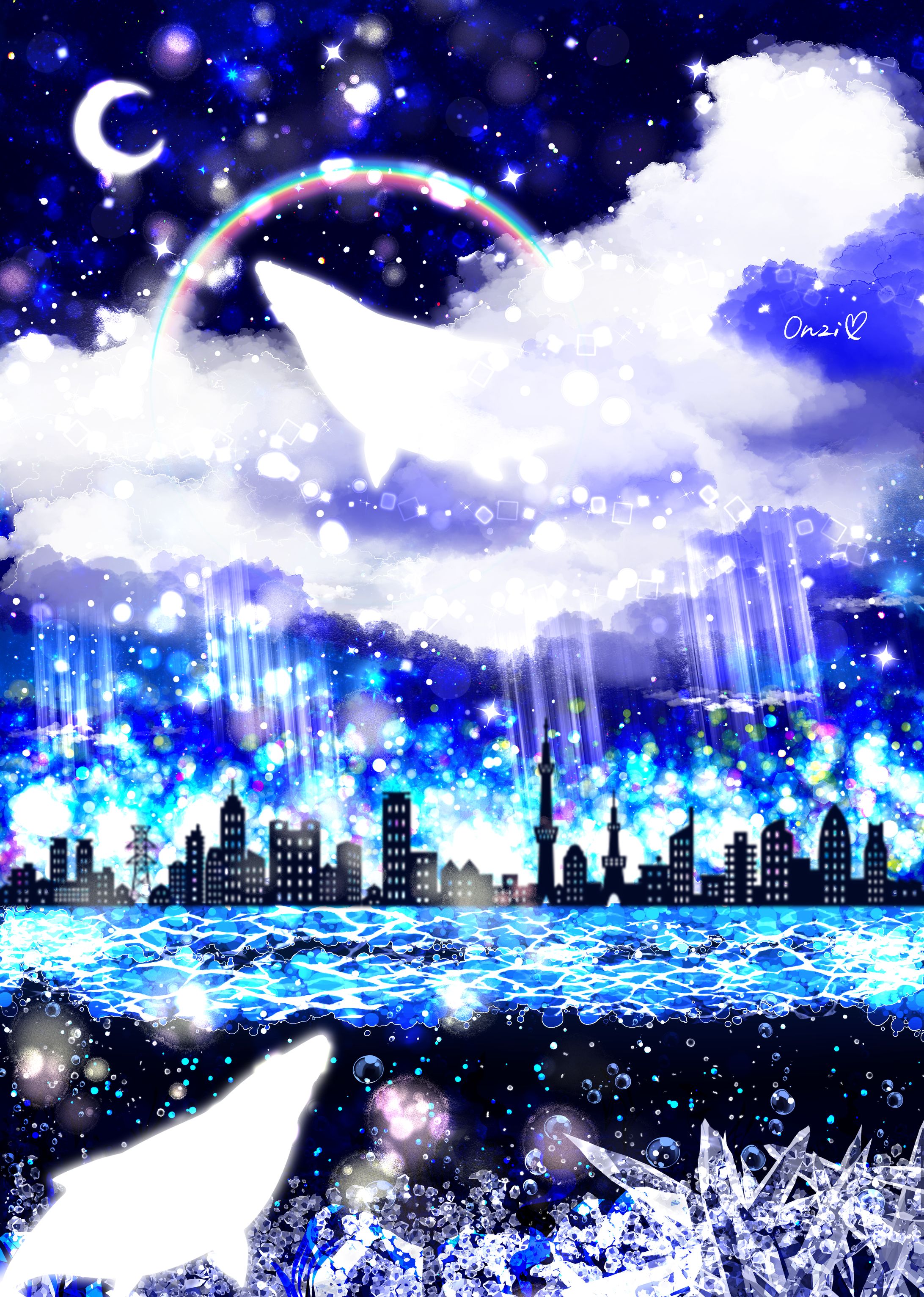 趣味:イラスト⑦『104Hz』-1