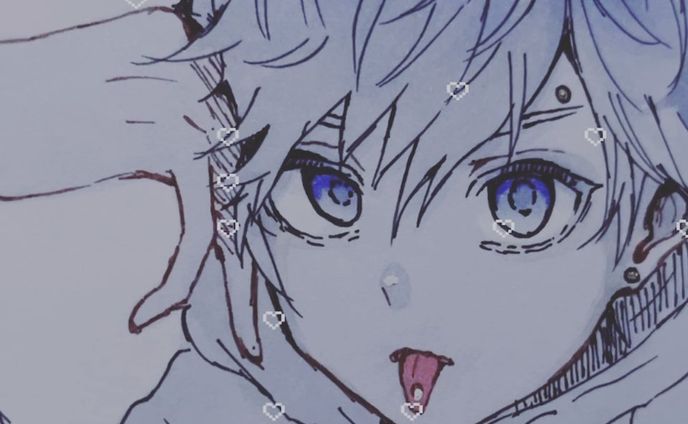 ブルベ男子
 #アナログイラスト 
 #アナログ  #ブルベ
 #イラスト #おすすめ