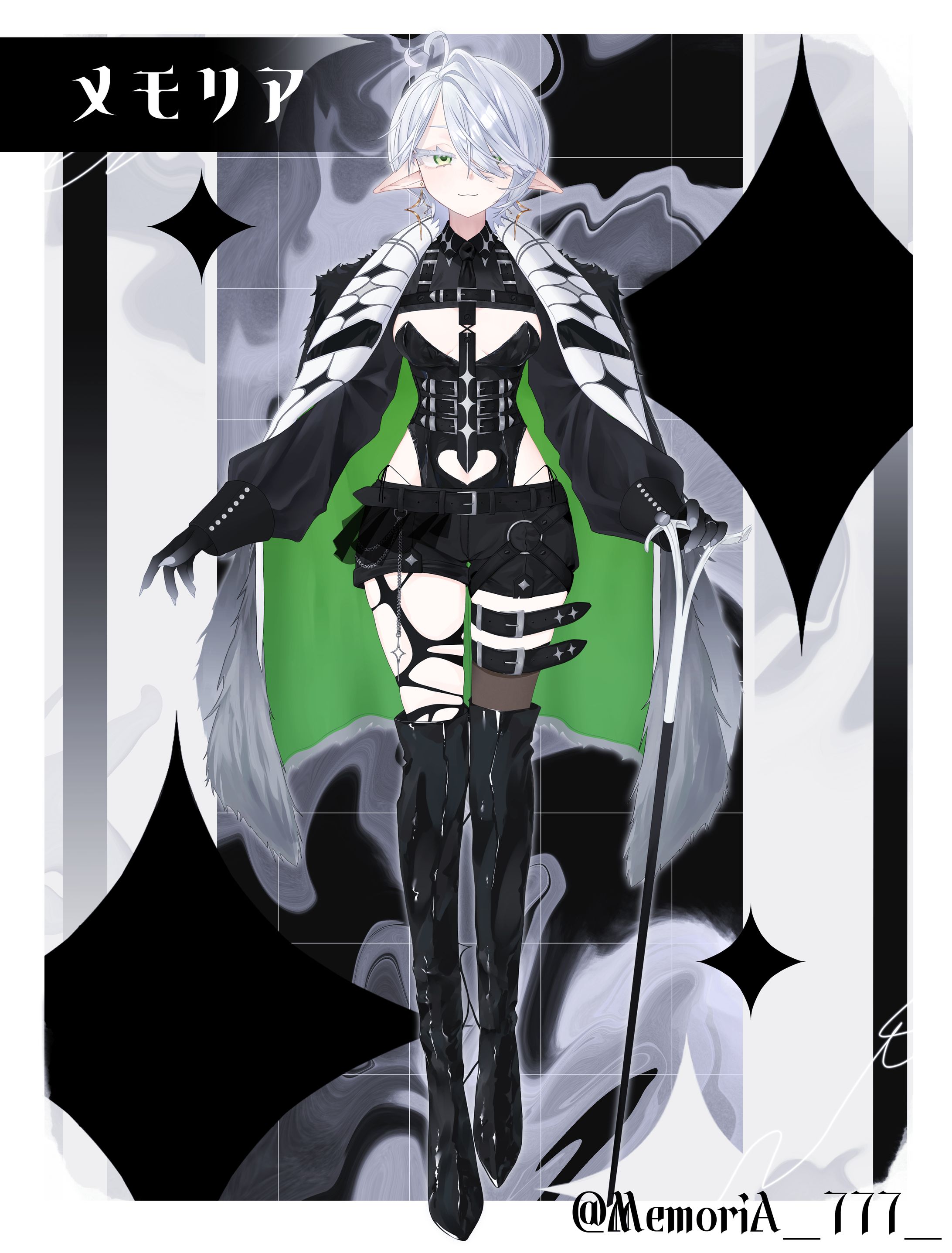 LIVE2D用 立ち絵 メモリア-1