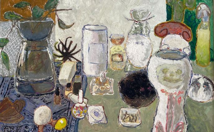 『Still Life〈集合写真〉』
2022年　F30号（727×910mm）

#油彩画 #油絵 #art #oilpainting
