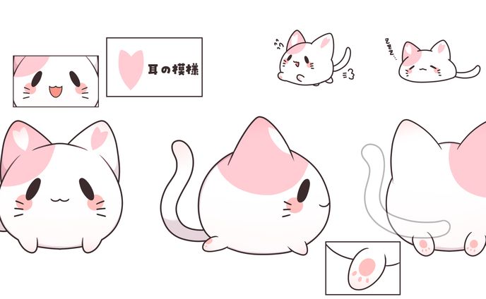 桜莱希望様 ご依頼（キャラデザイン）