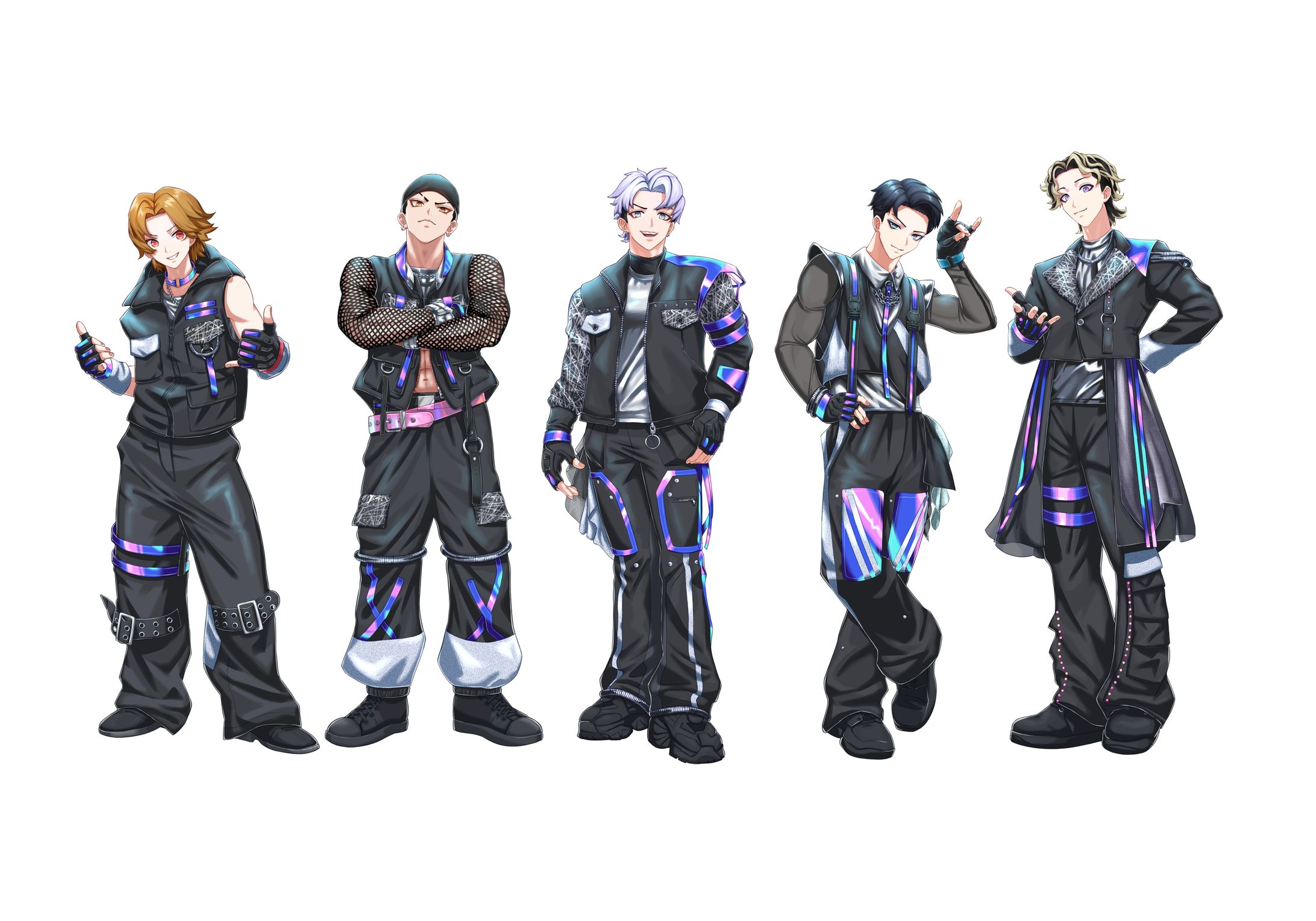 キービジュアル　キャラクターデザイン-1